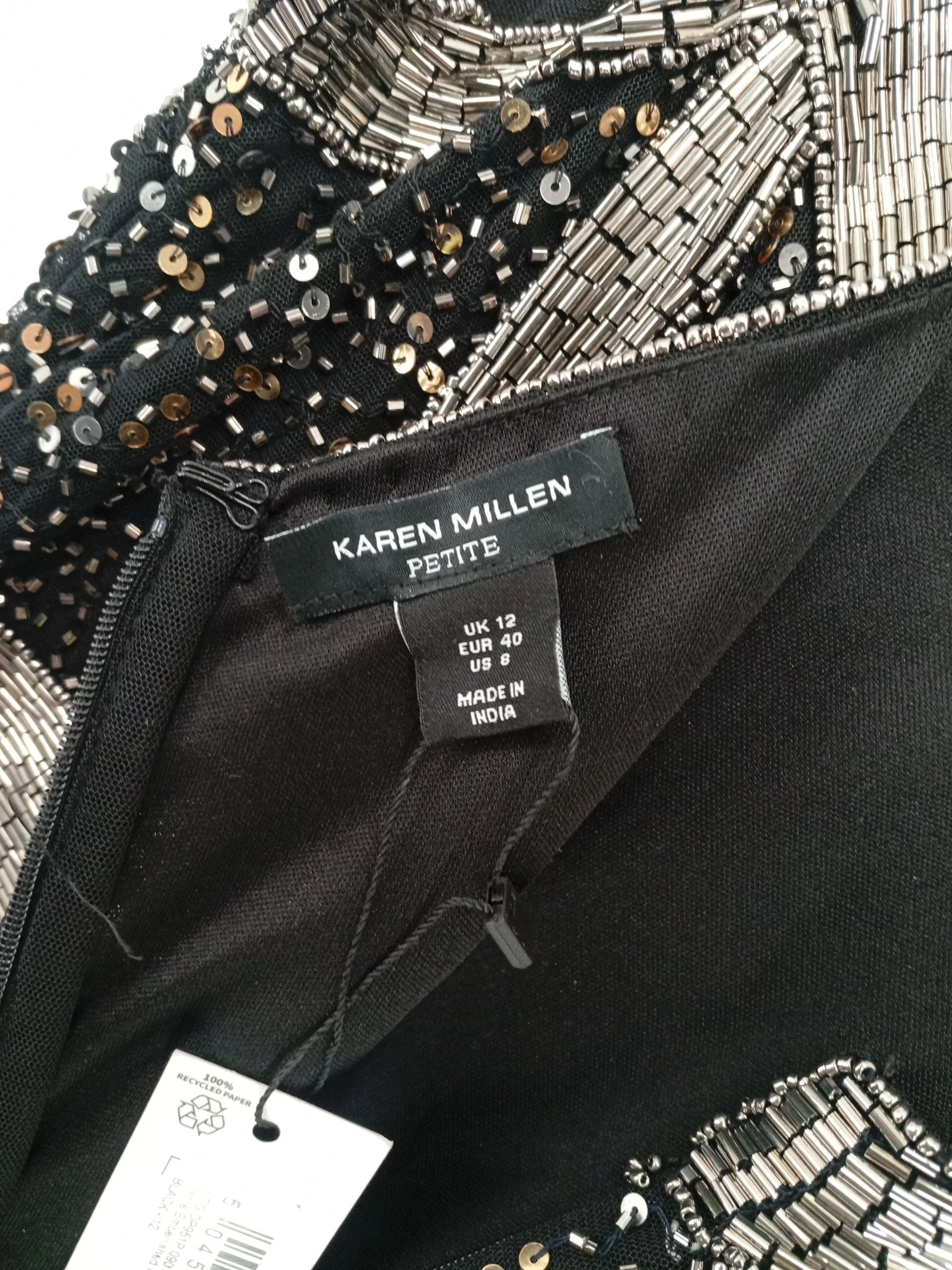 Karen Millen Maxi Dress UK12 in Multi RRP £379 - Image 5