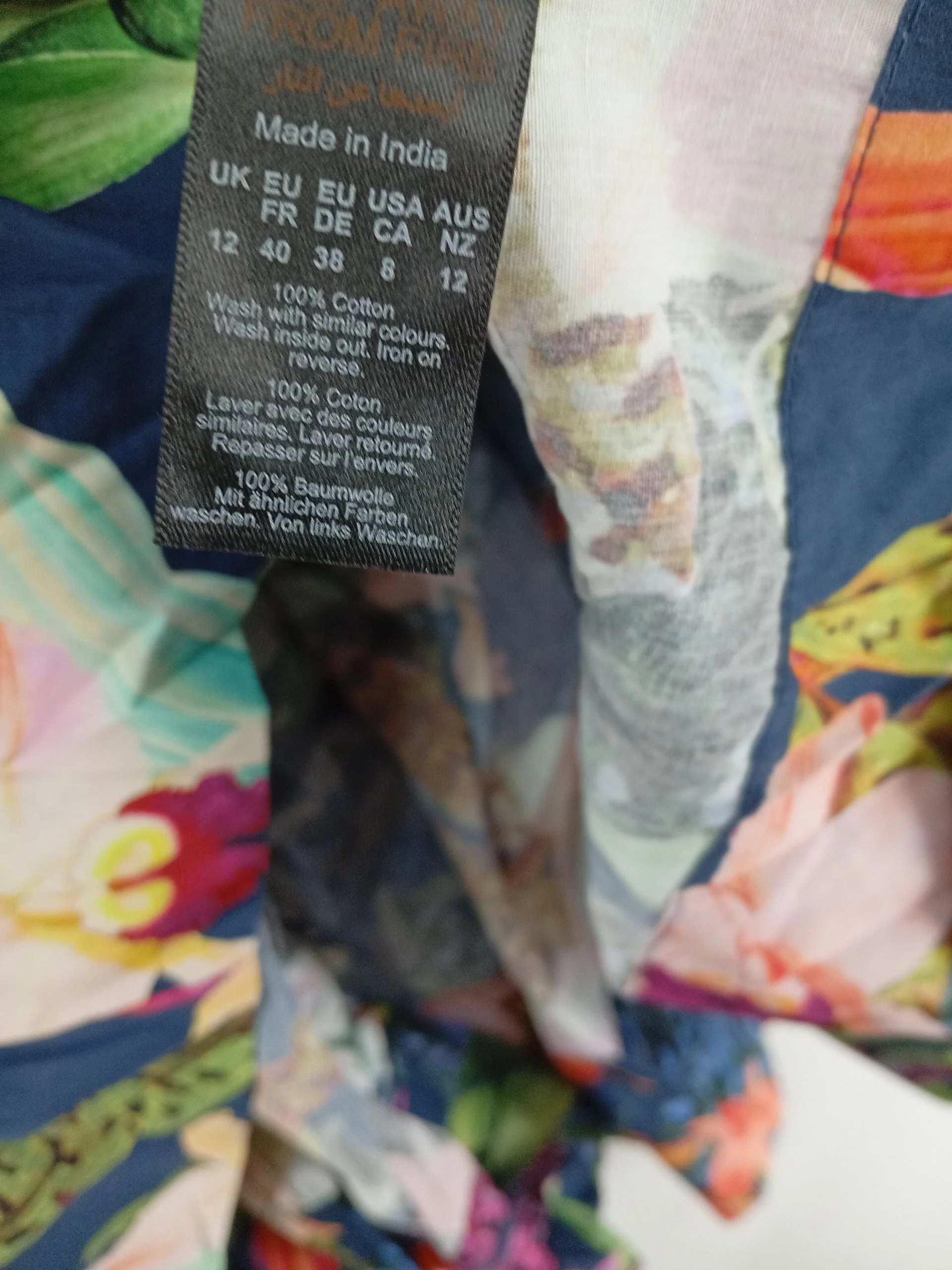 Karen Millen Maxi Dress UK12 in Multi RRP £99 - Image 7