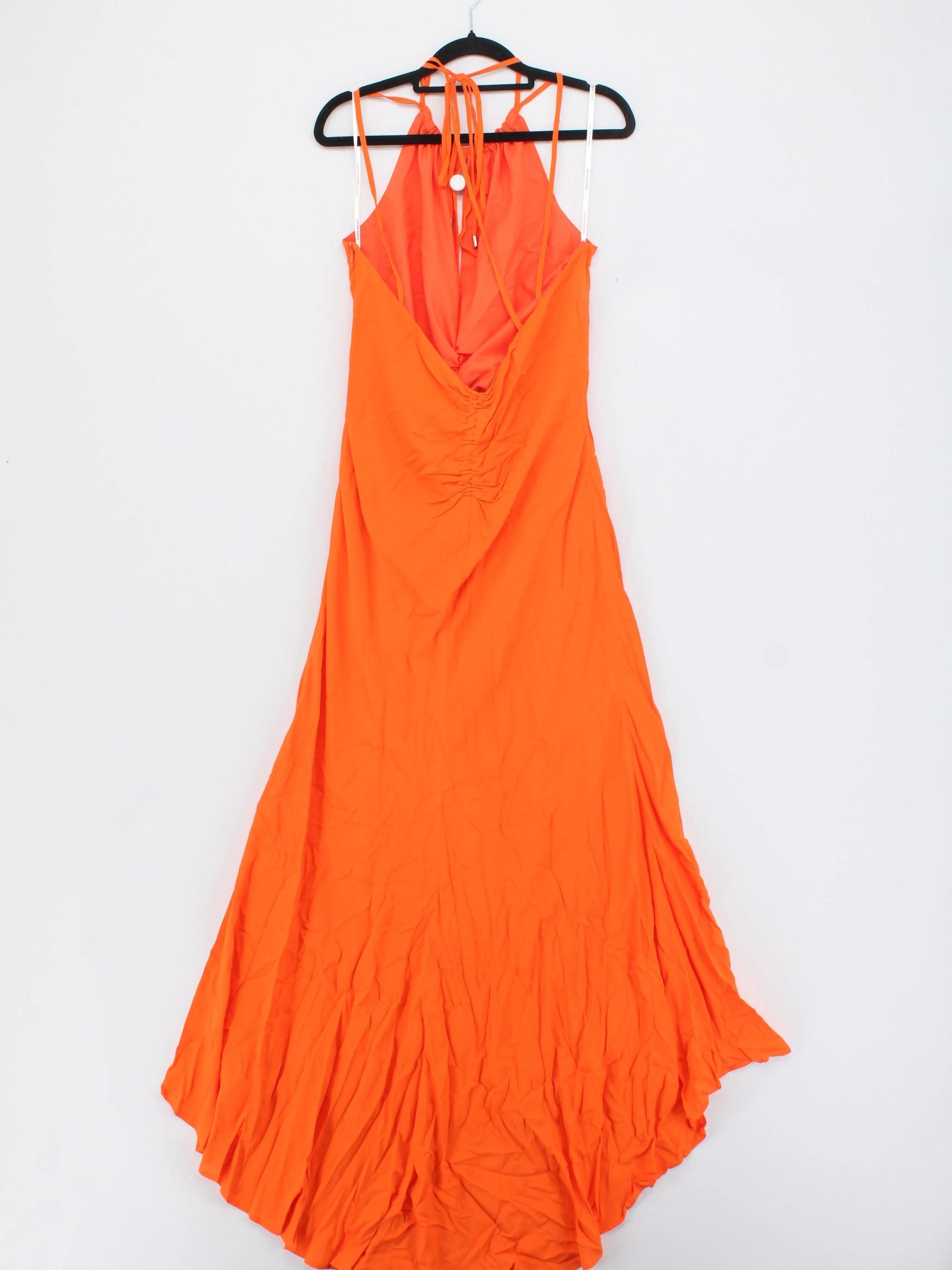 Karen Millen Maxi Dress UK12 in Orange RRP £259 - Image 3