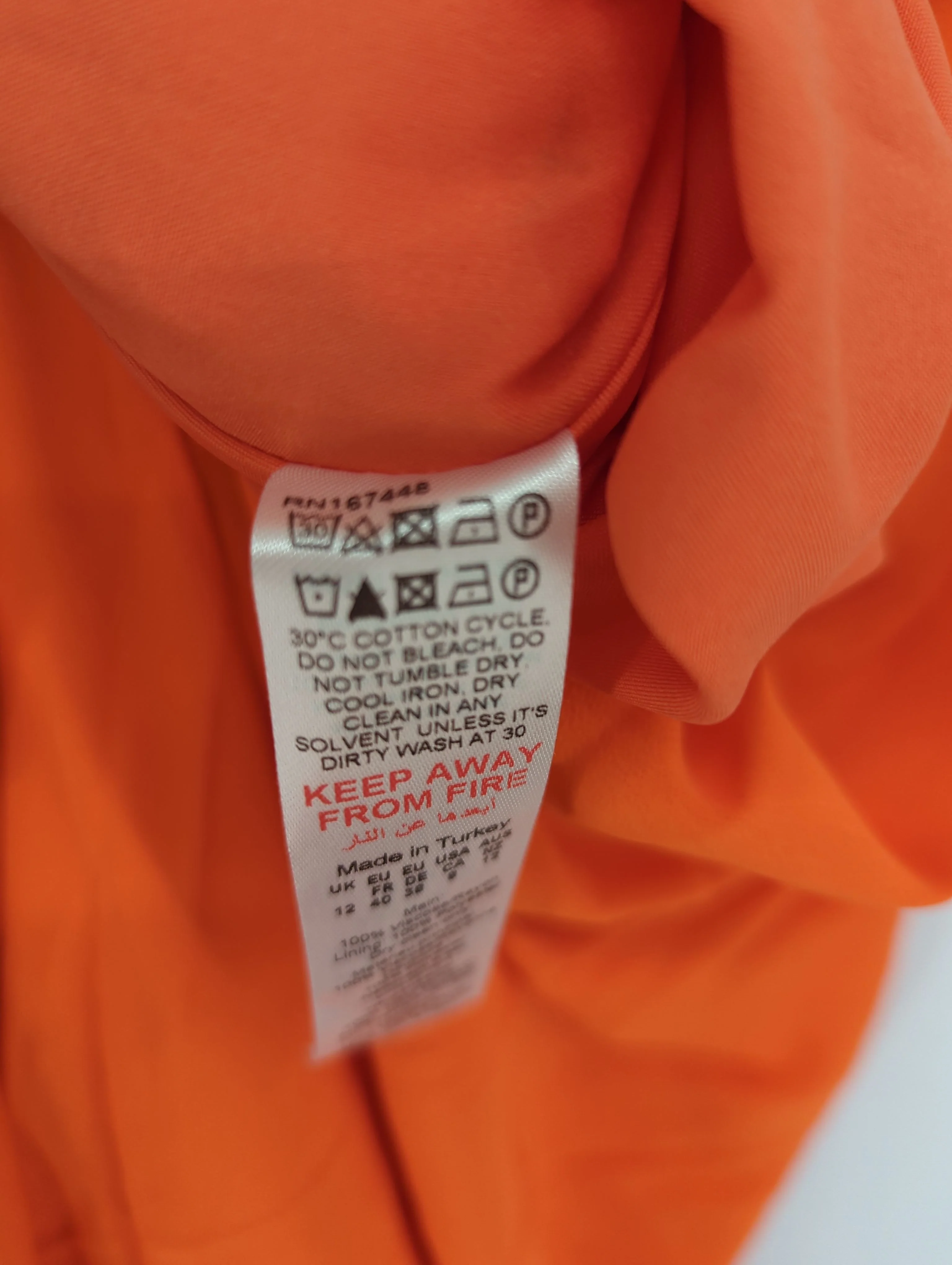 Karen Millen Maxi Dress UK12 in Orange RRP £259 - Image 7