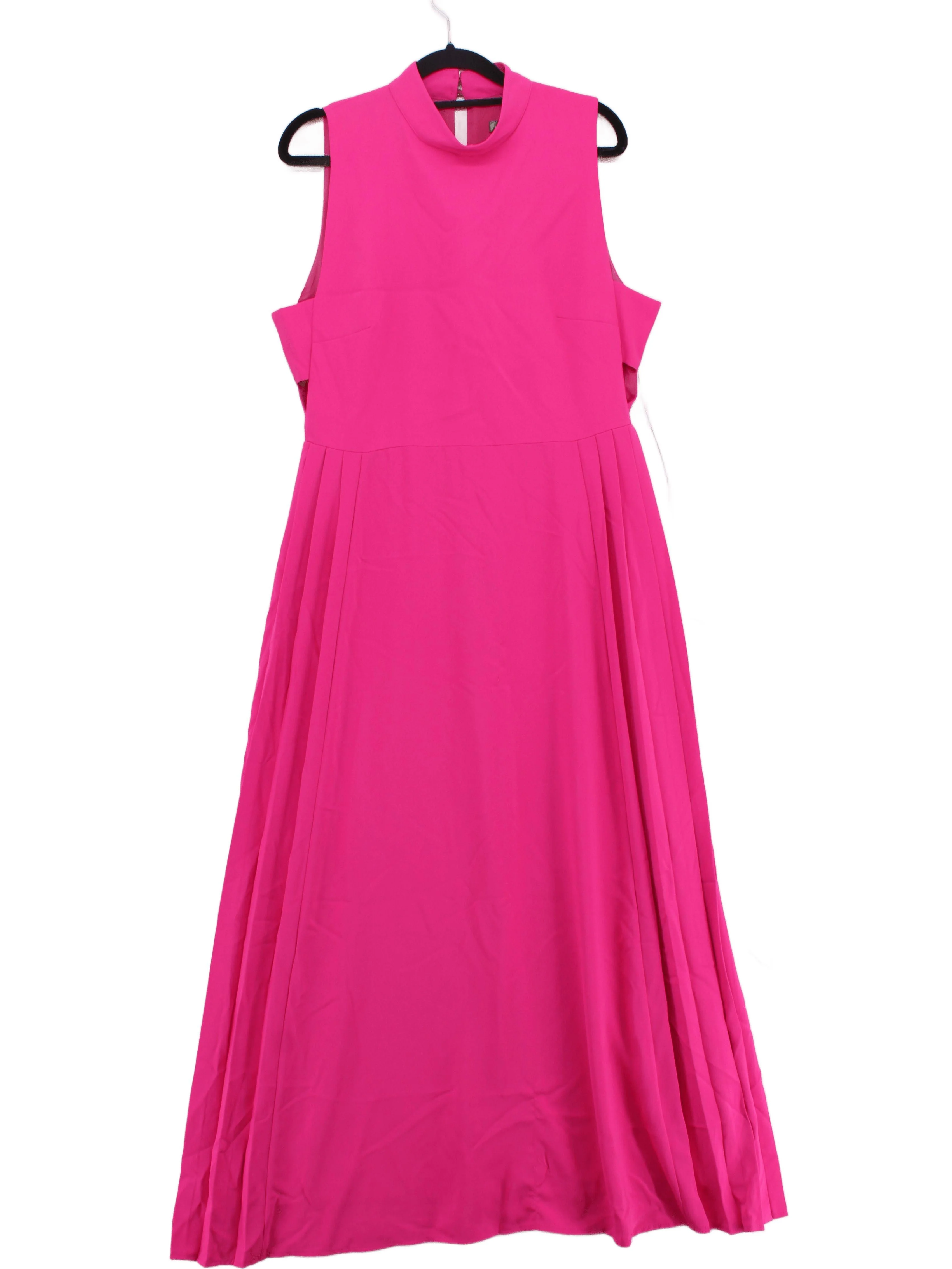 Karen Millen Maxi Dress UK12 in Pink RRP £189