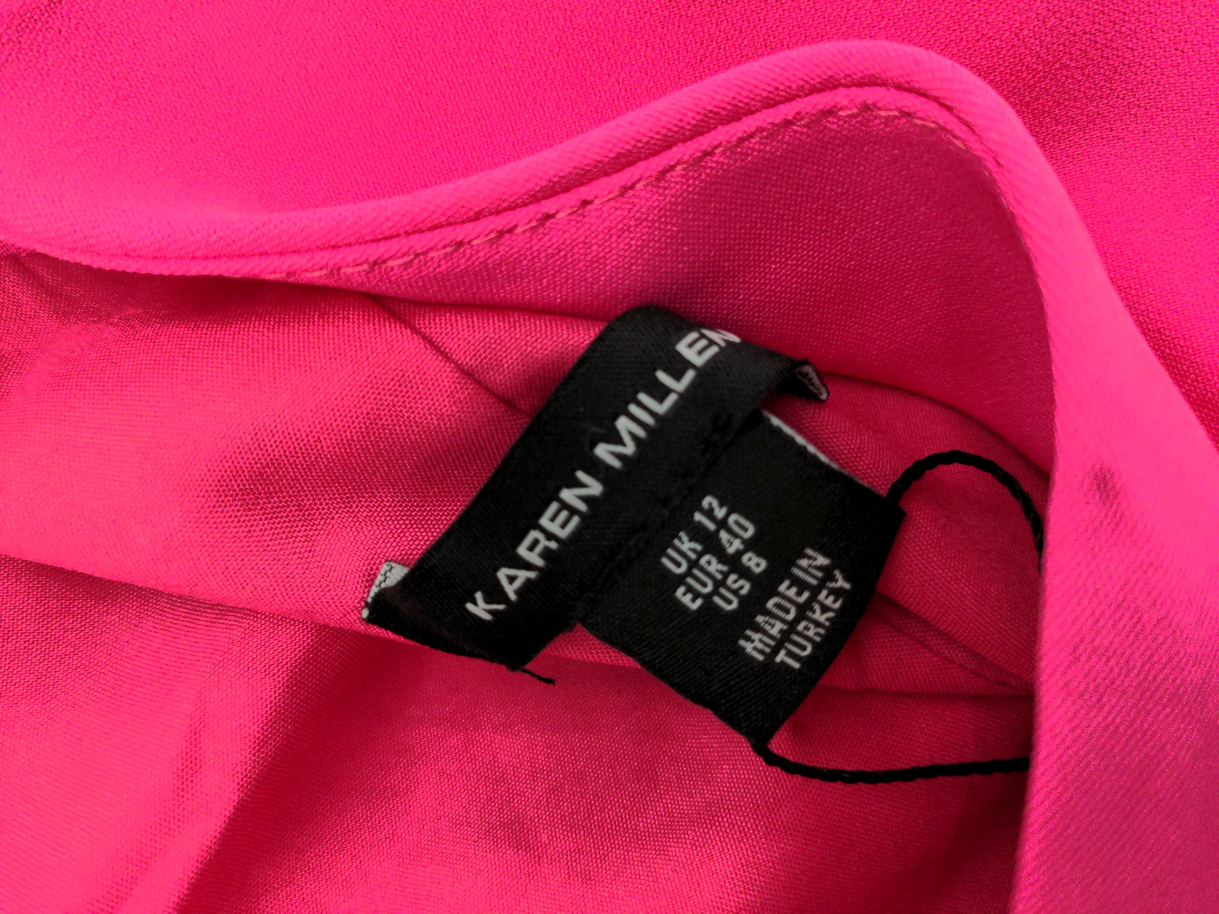 Karen Millen Maxi Dress UK12 in Pink RRP £239 - Image 5