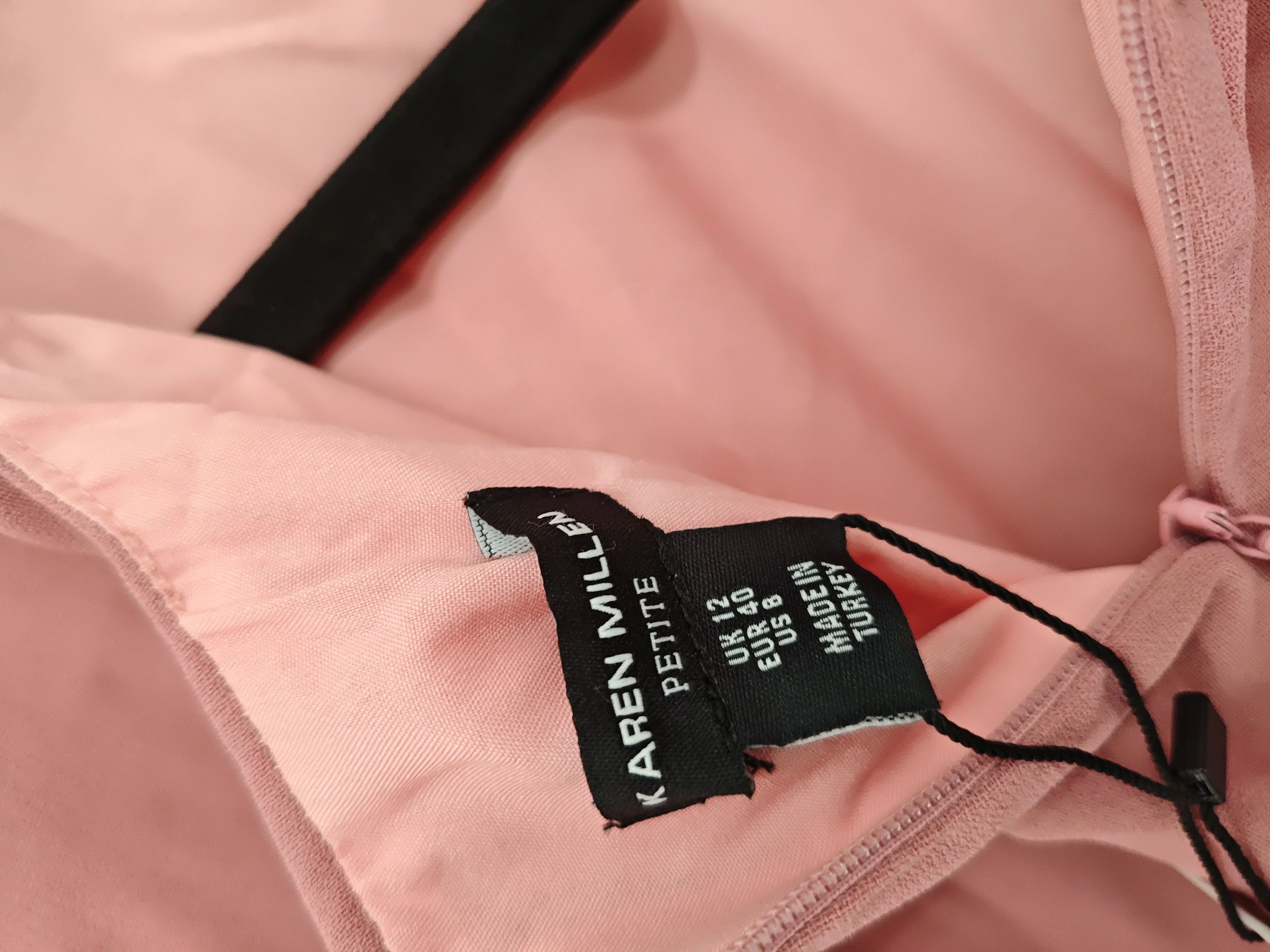 Karen Millen Maxi Dress UK12 in Pink RRP £289 - Image 6