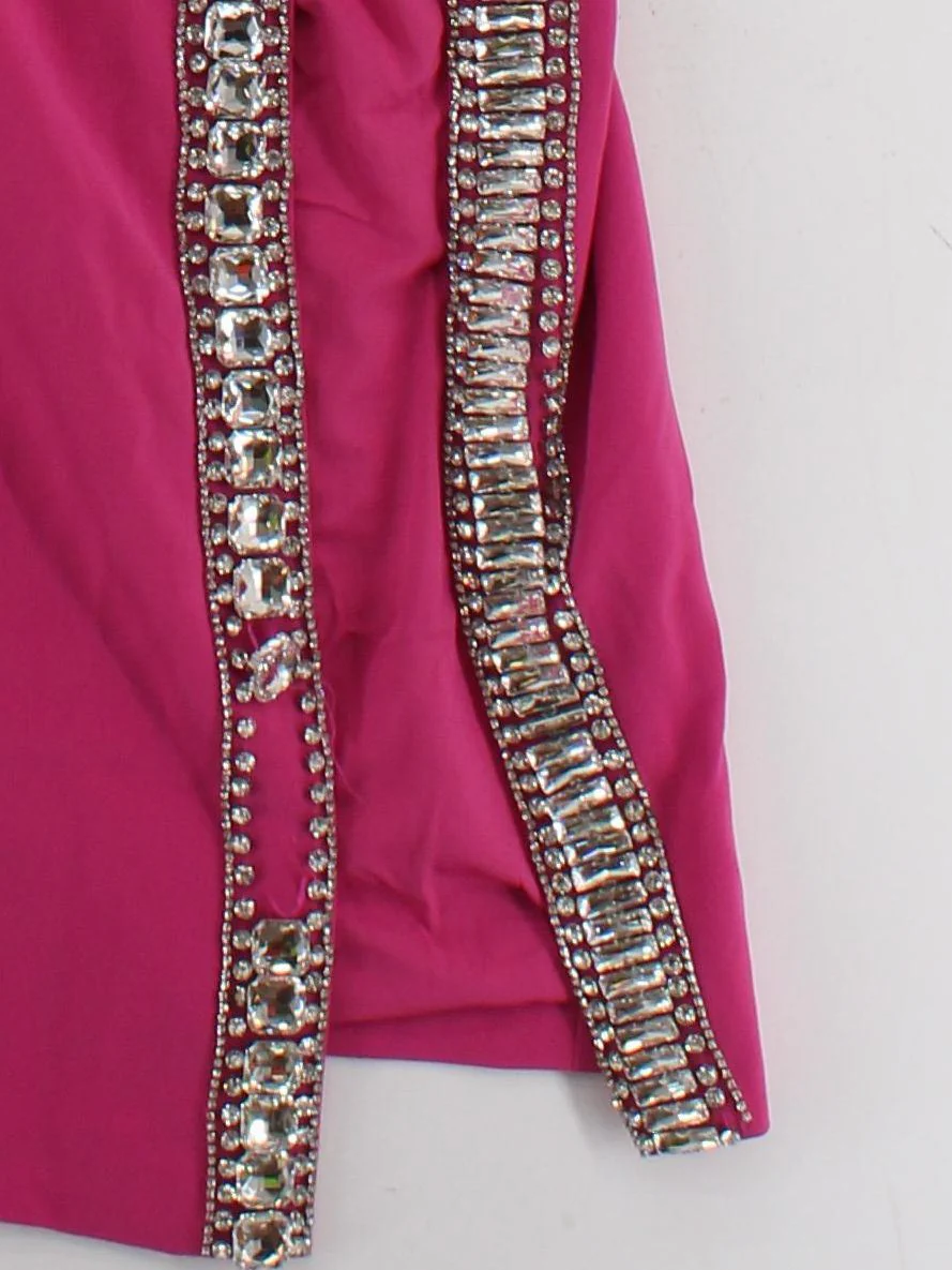 Karen Millen Maxi Dress UK12 in Pink RRP £329 - Image 4