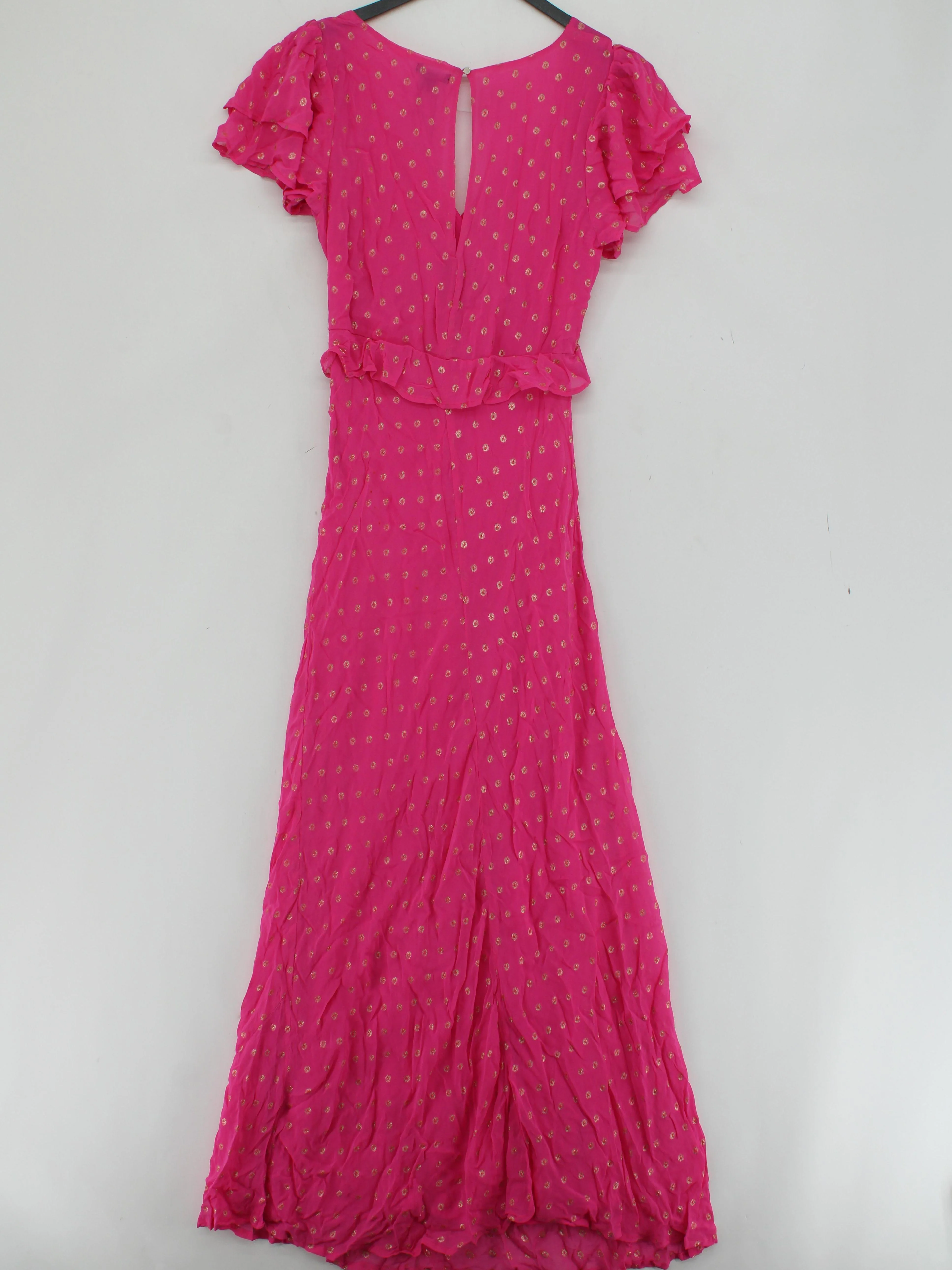 Karen Millen Maxi Dress UK12 in Pink RRP £89 - Image 2