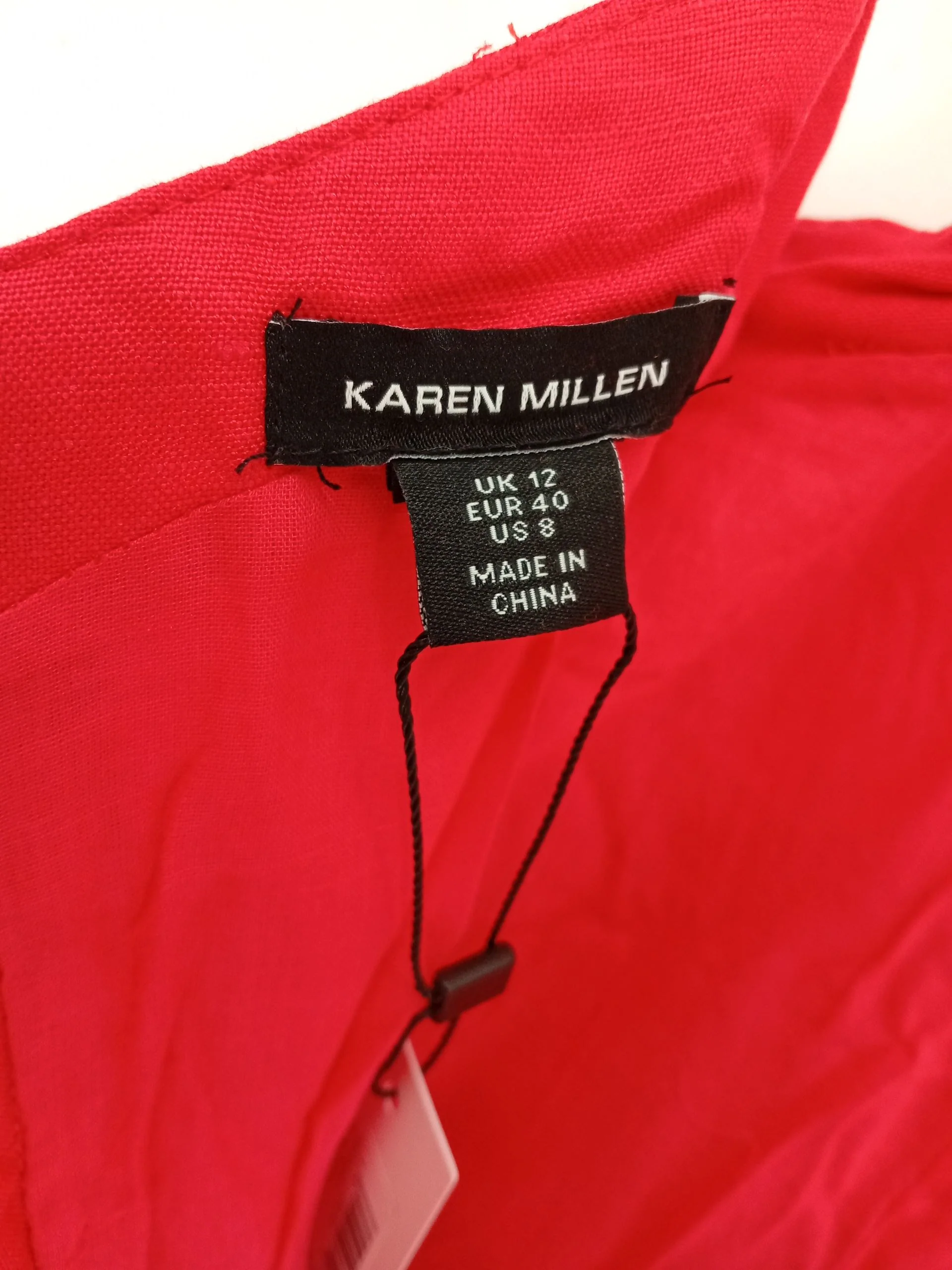 Karen Millen Maxi Dress UK12 in Red RRP £169 - Image 5