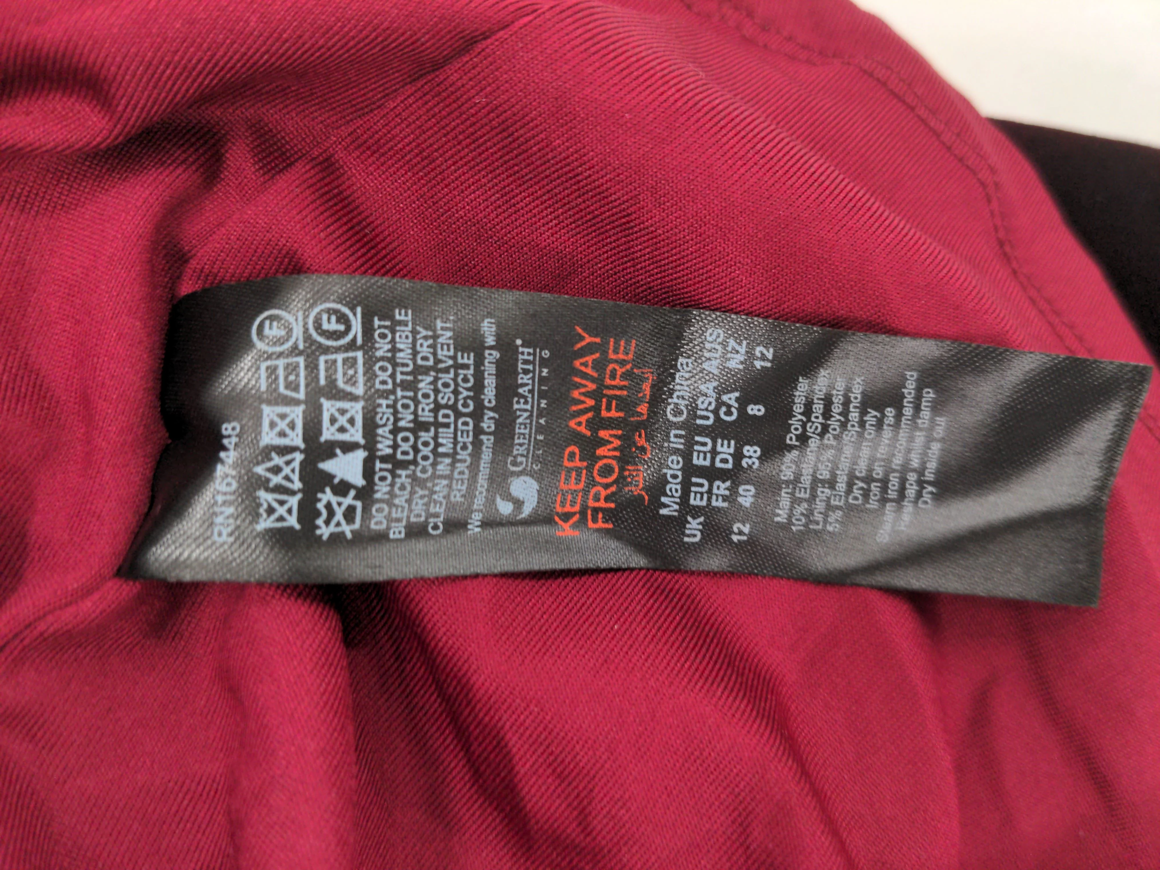 Karen Millen Maxi Dress UK12 in Red RRP £169 - Image 7