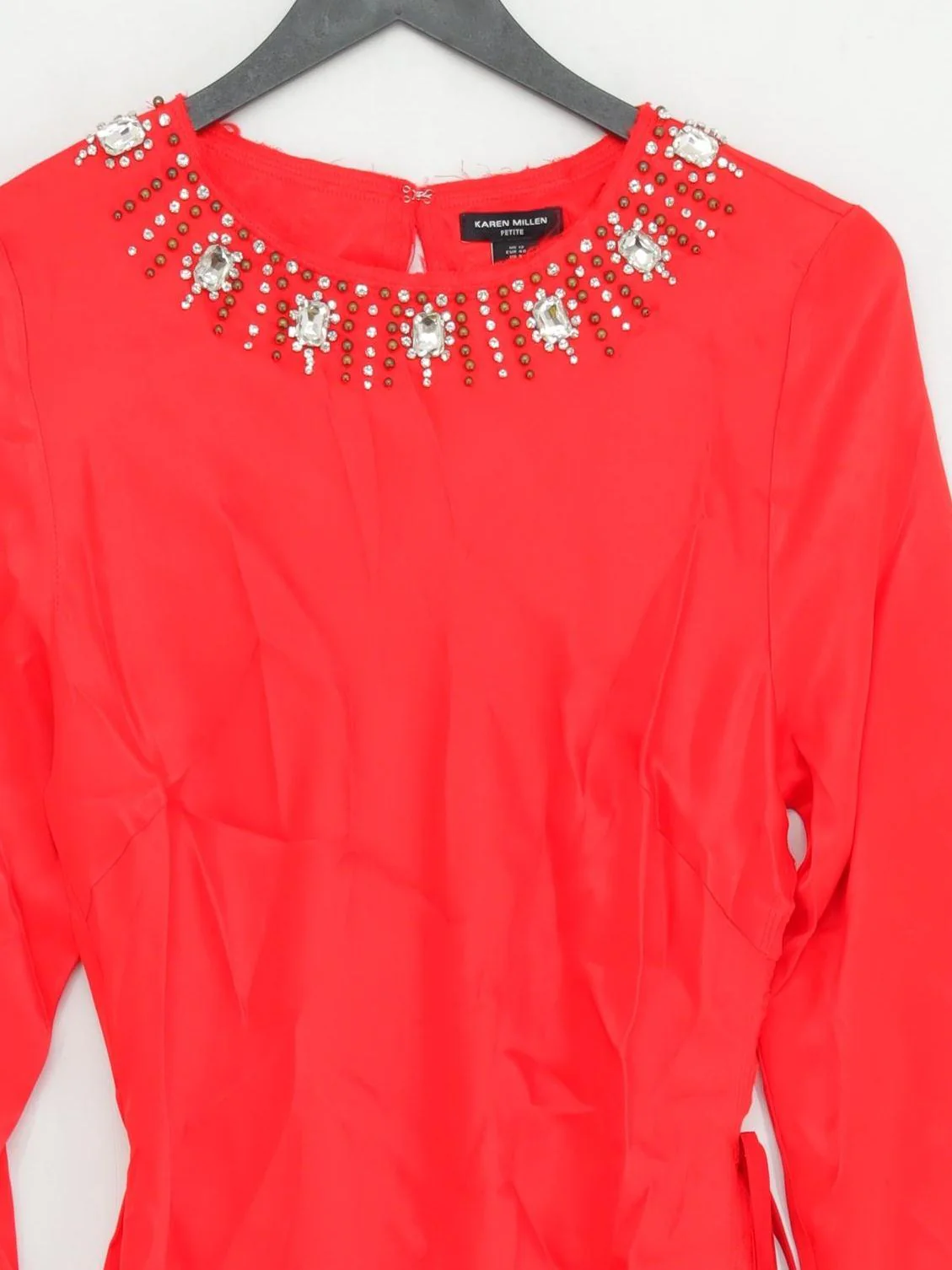 Karen Millen Maxi Dress UK12 in Red RRP £229 - Image 3