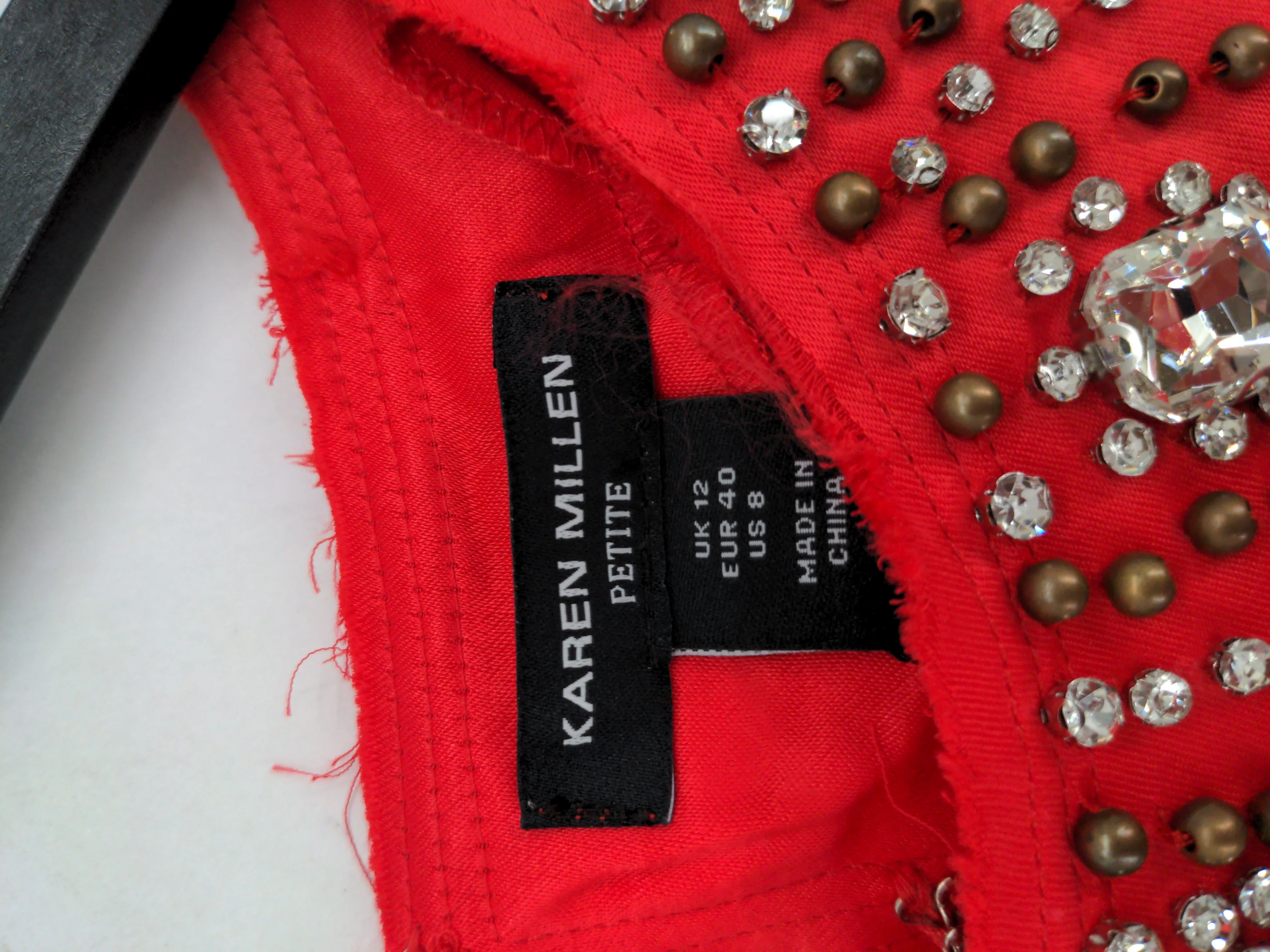 Karen Millen Maxi Dress UK12 in Red RRP £229 - Image 5