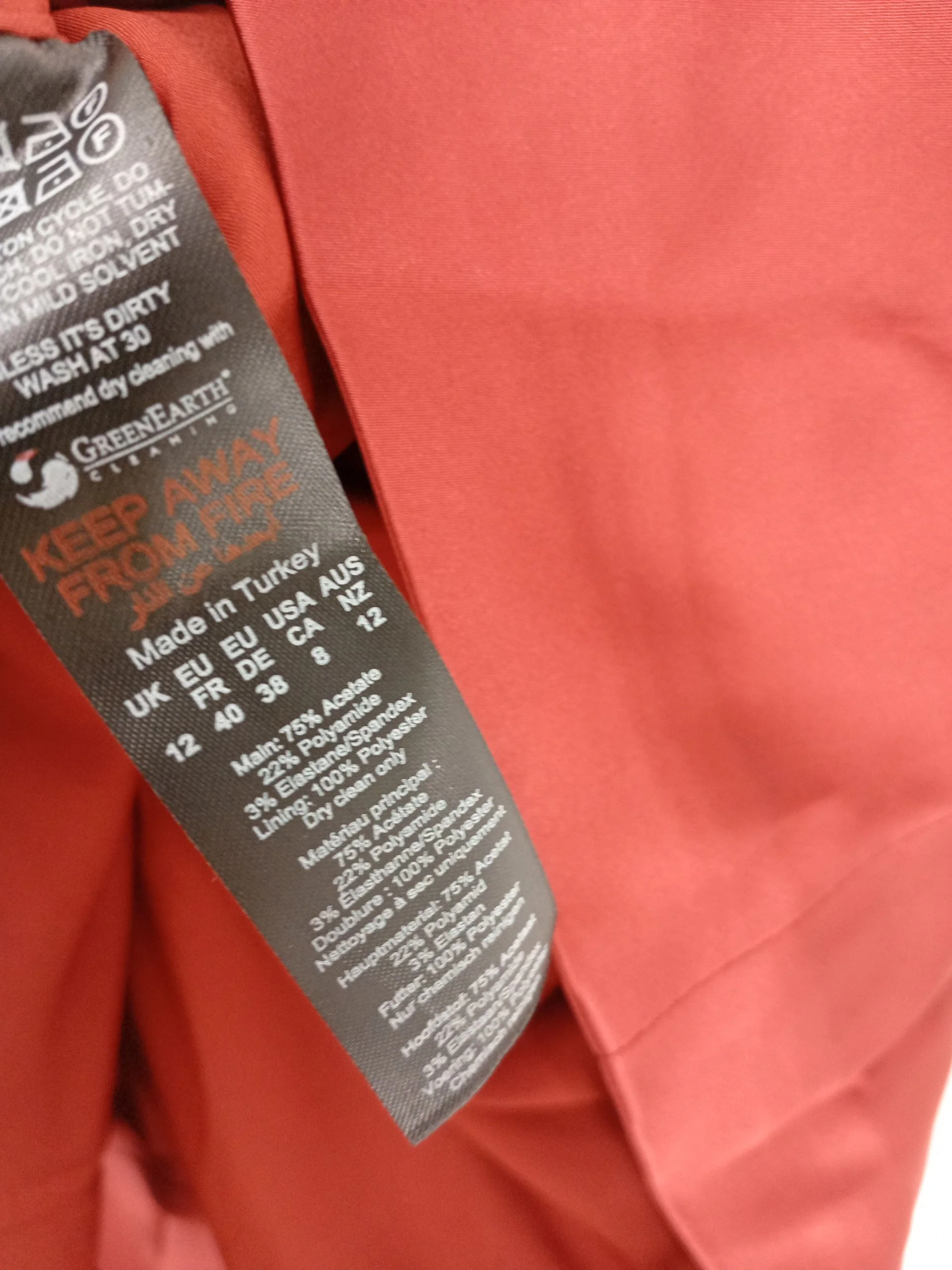 Karen Millen Maxi Dress UK12 in Red RRP £279 - Image 6