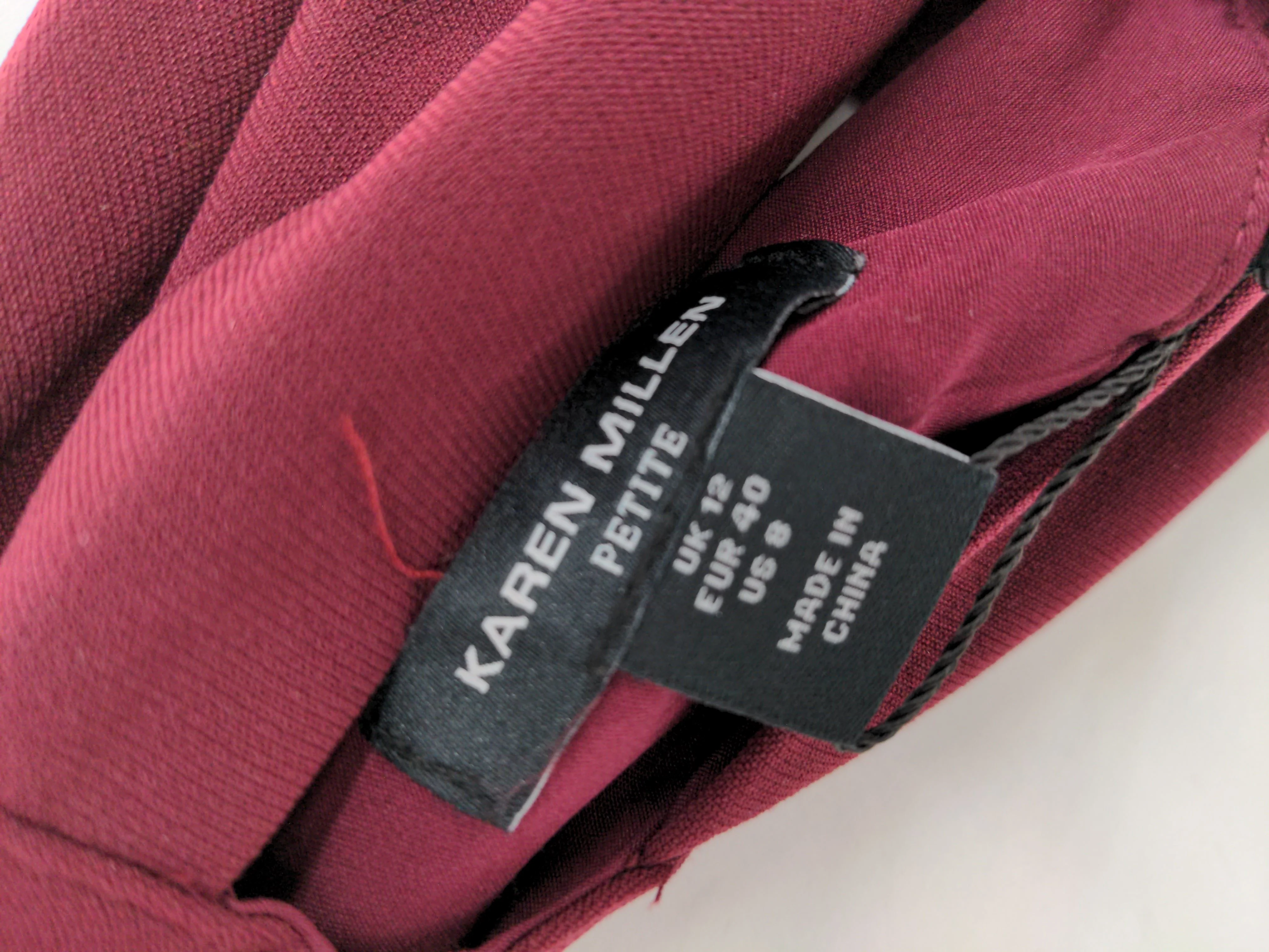 Karen Millen Maxi Dress UK12 in Red RRP £339 - Image 6