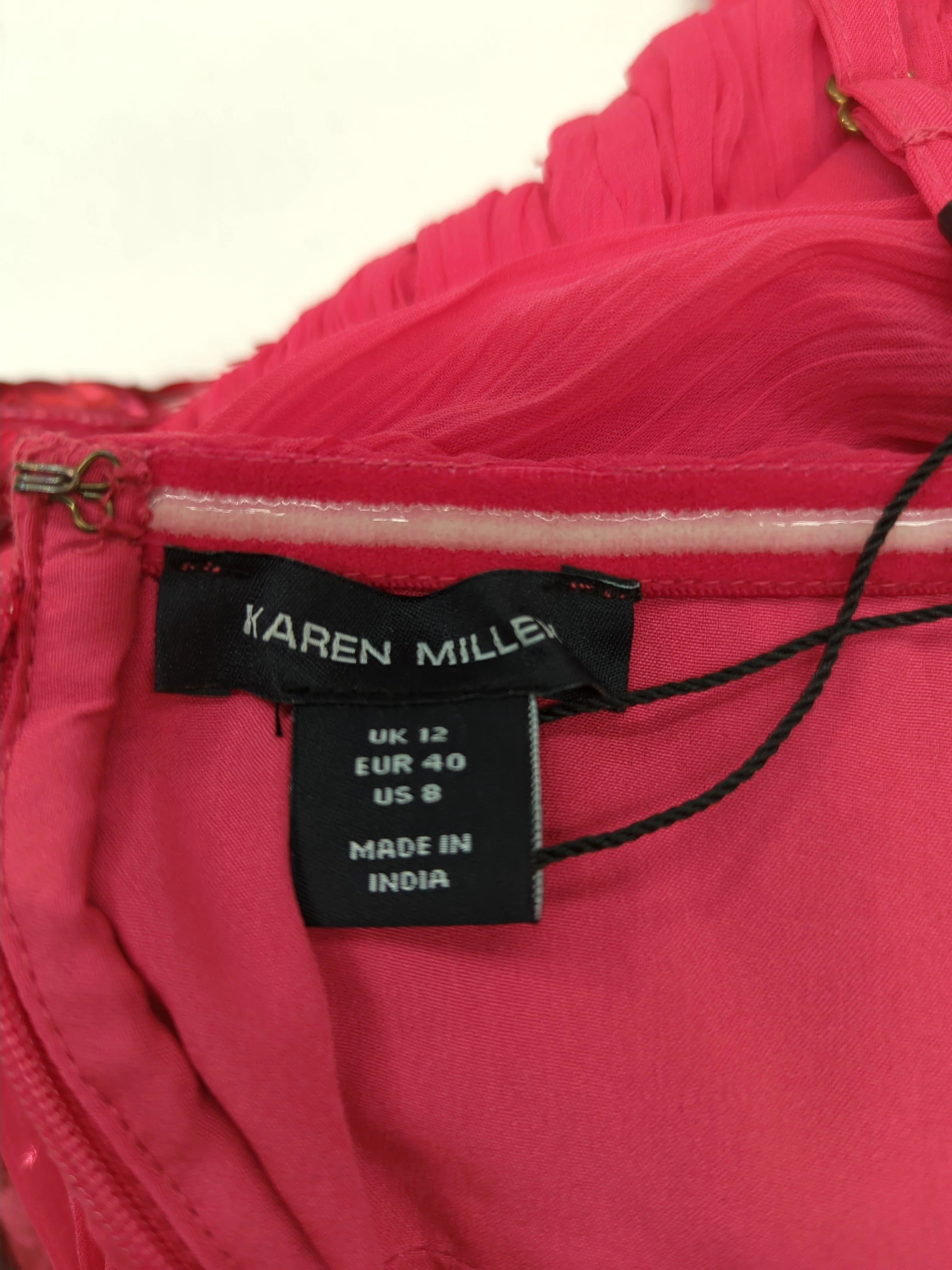 Karen Millen Maxi Dress UK12 in Red RRP £399 - Image 6