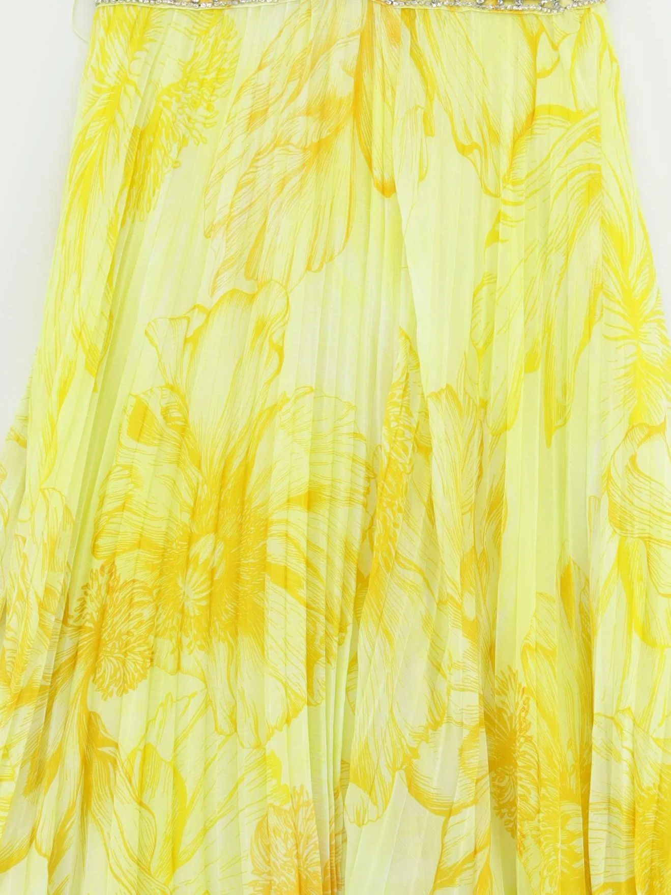 Karen Millen Maxi Dress UK12 in Yellow RRP £239 - Image 3