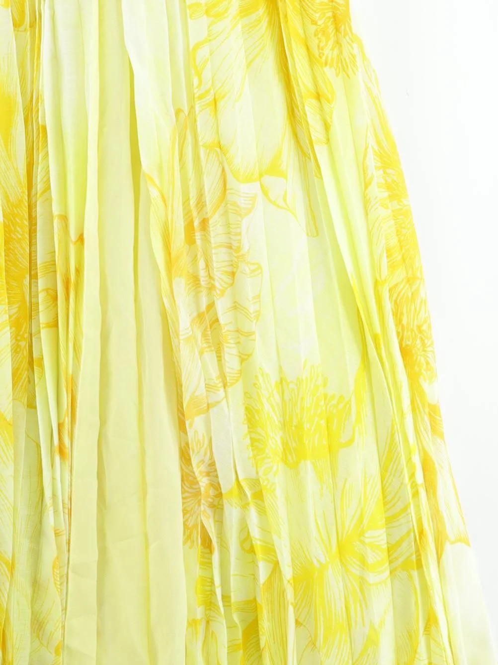 Karen Millen Maxi Dress UK12 in Yellow RRP £249 - Image 4