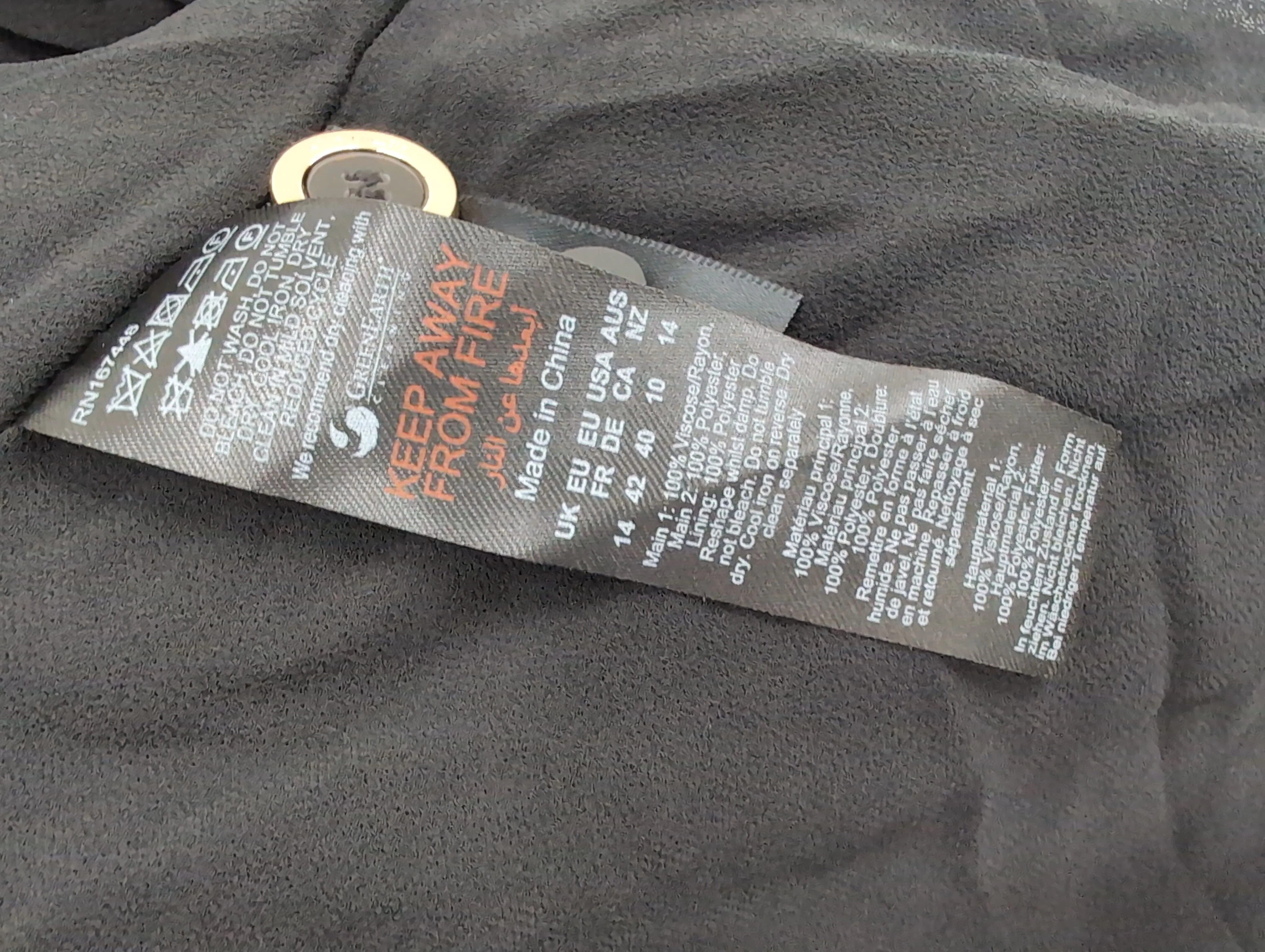 Karen Millen Maxi Dress UK14 in Black RRP £179 - Image 7