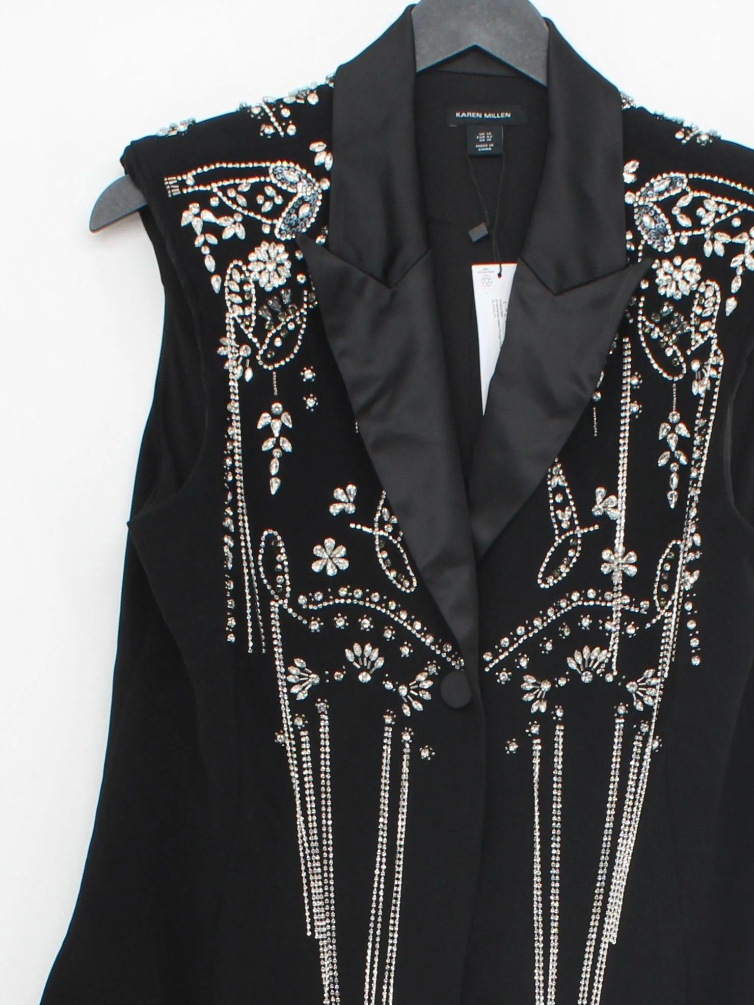 Karen Millen Maxi Dress UK14 in Black RRP £499 - Image 3
