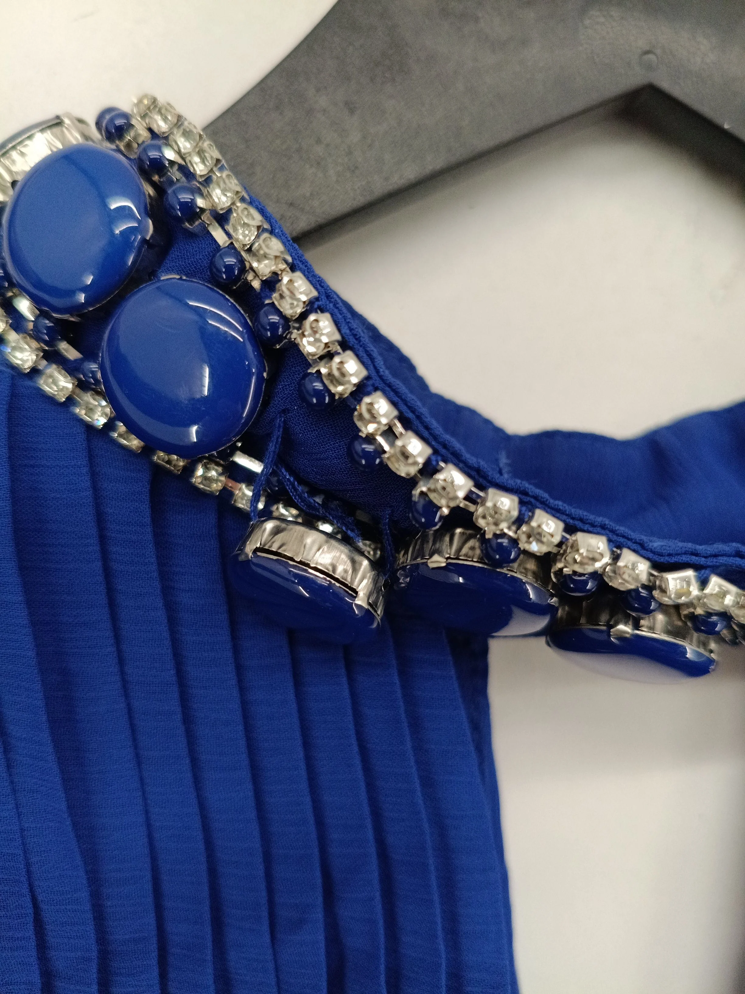 Karen Millen Maxi Dress UK14 in Blue RRP £239 - Image 5