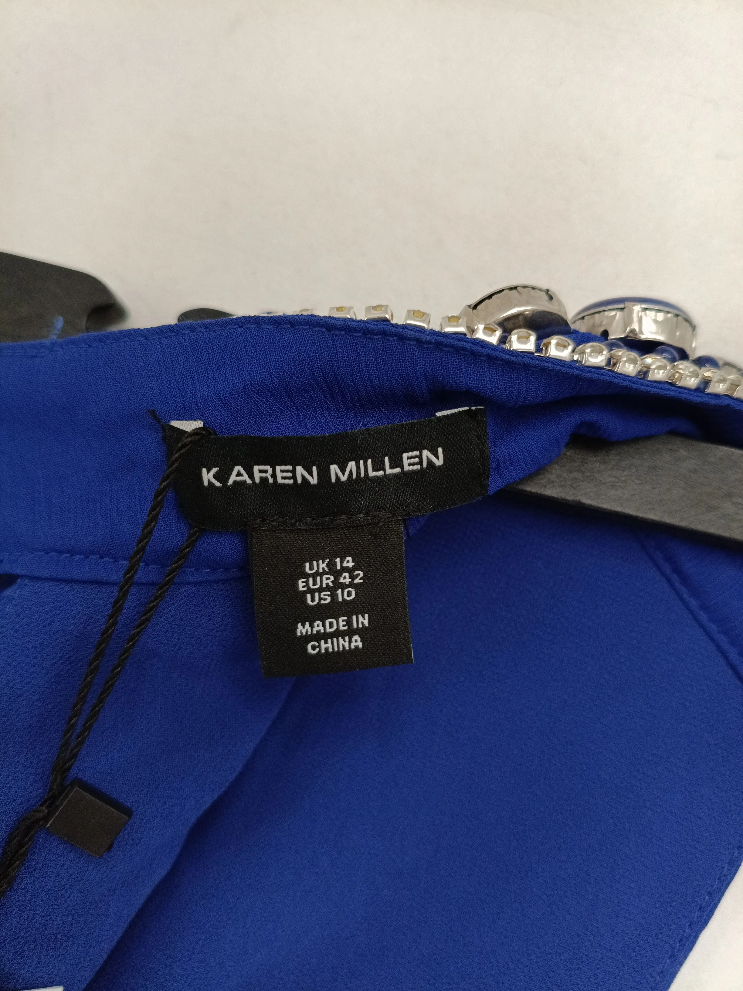 Karen Millen Maxi Dress UK14 in Blue RRP £239 - Image 6