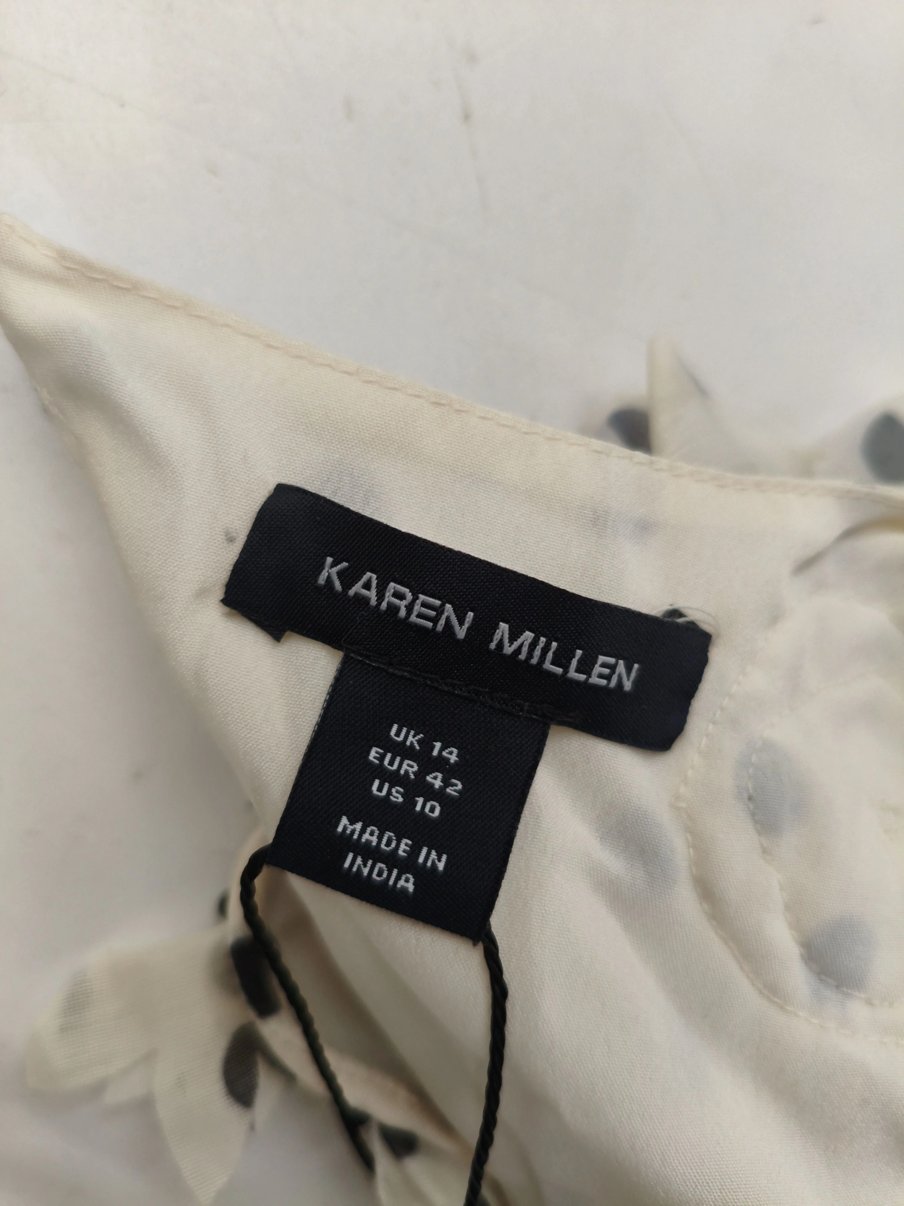 Karen Millen Maxi Dress UK14 in Cream RRP £179 - Image 6
