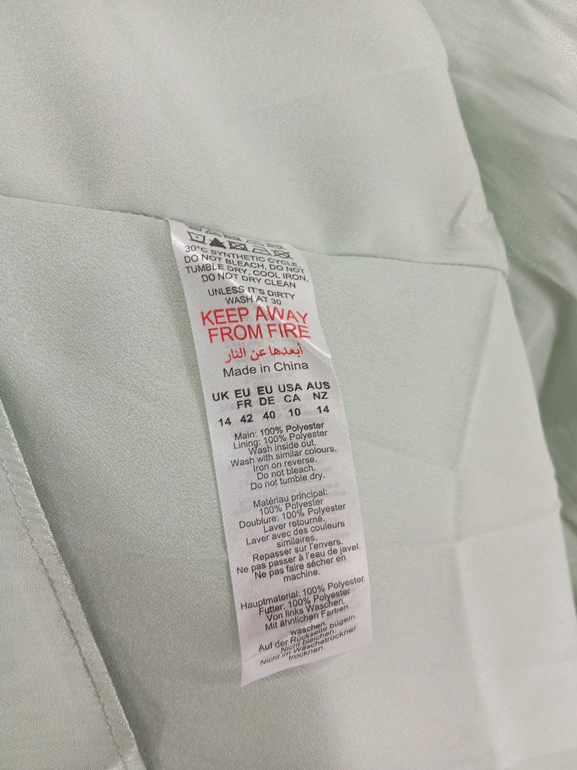 Karen Millen Maxi Dress UK14 in Green RRP £159 - Image 6