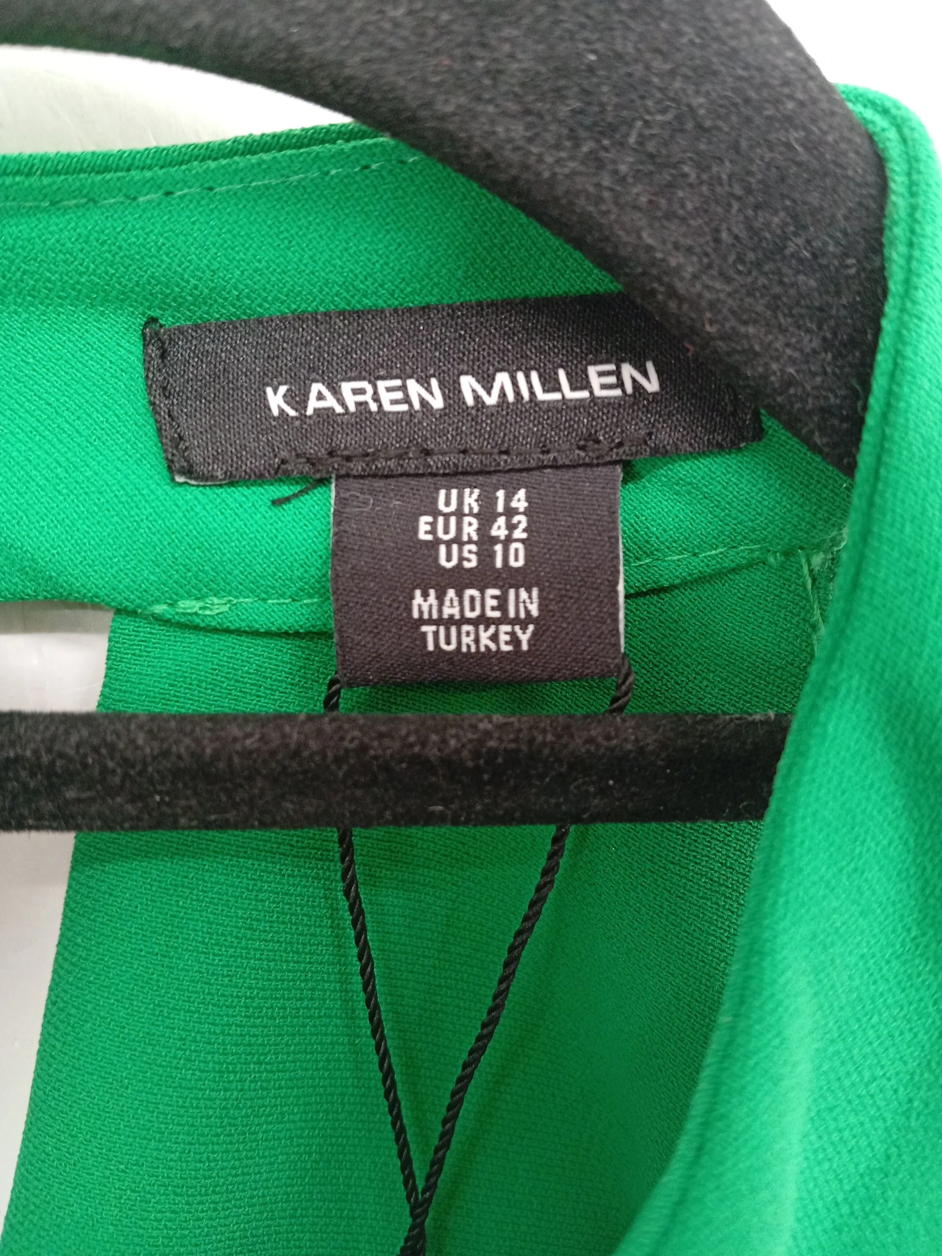 Karen Millen Maxi Dress UK14 in Green RRP £199 - Image 6