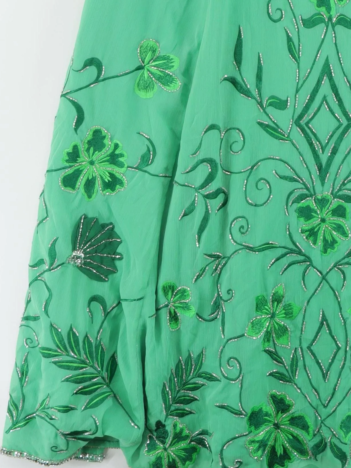 Karen Millen Maxi Dress UK14 in Green RRP £359 - Image 4