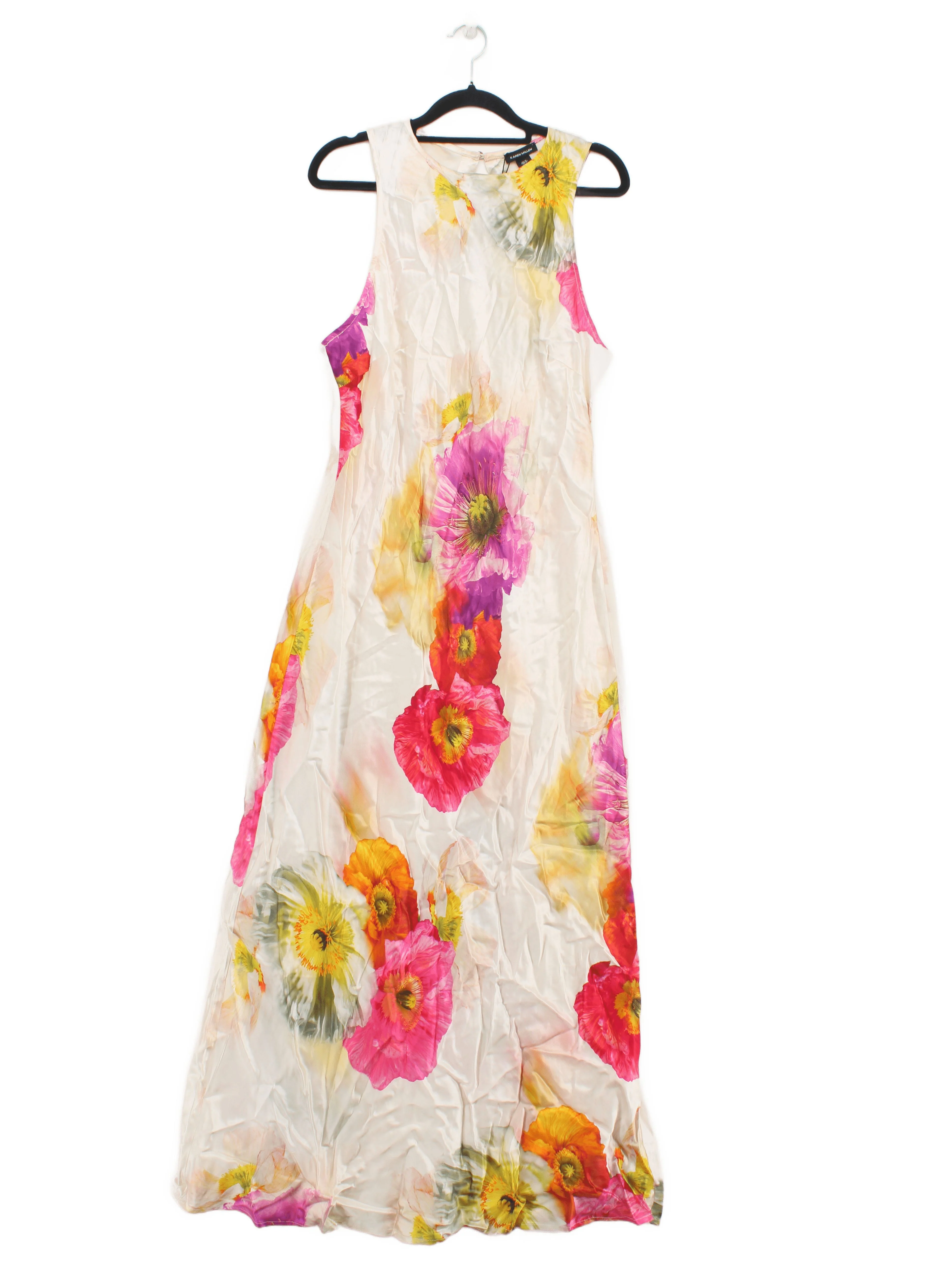 Karen Millen Maxi Dress UK14 in Multi RRP £139