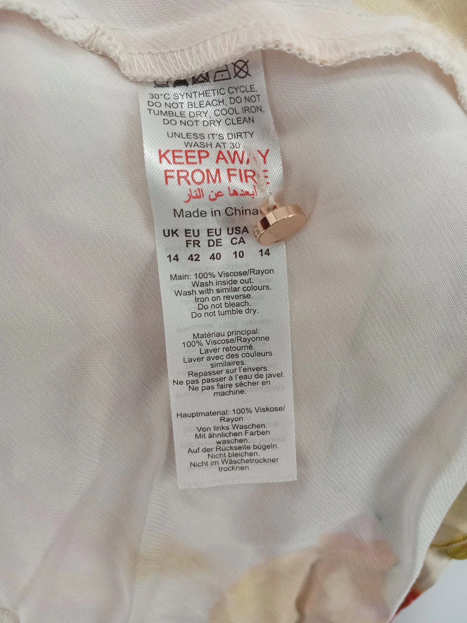 Karen Millen Maxi Dress UK14 in Multi RRP £139 - Image 7