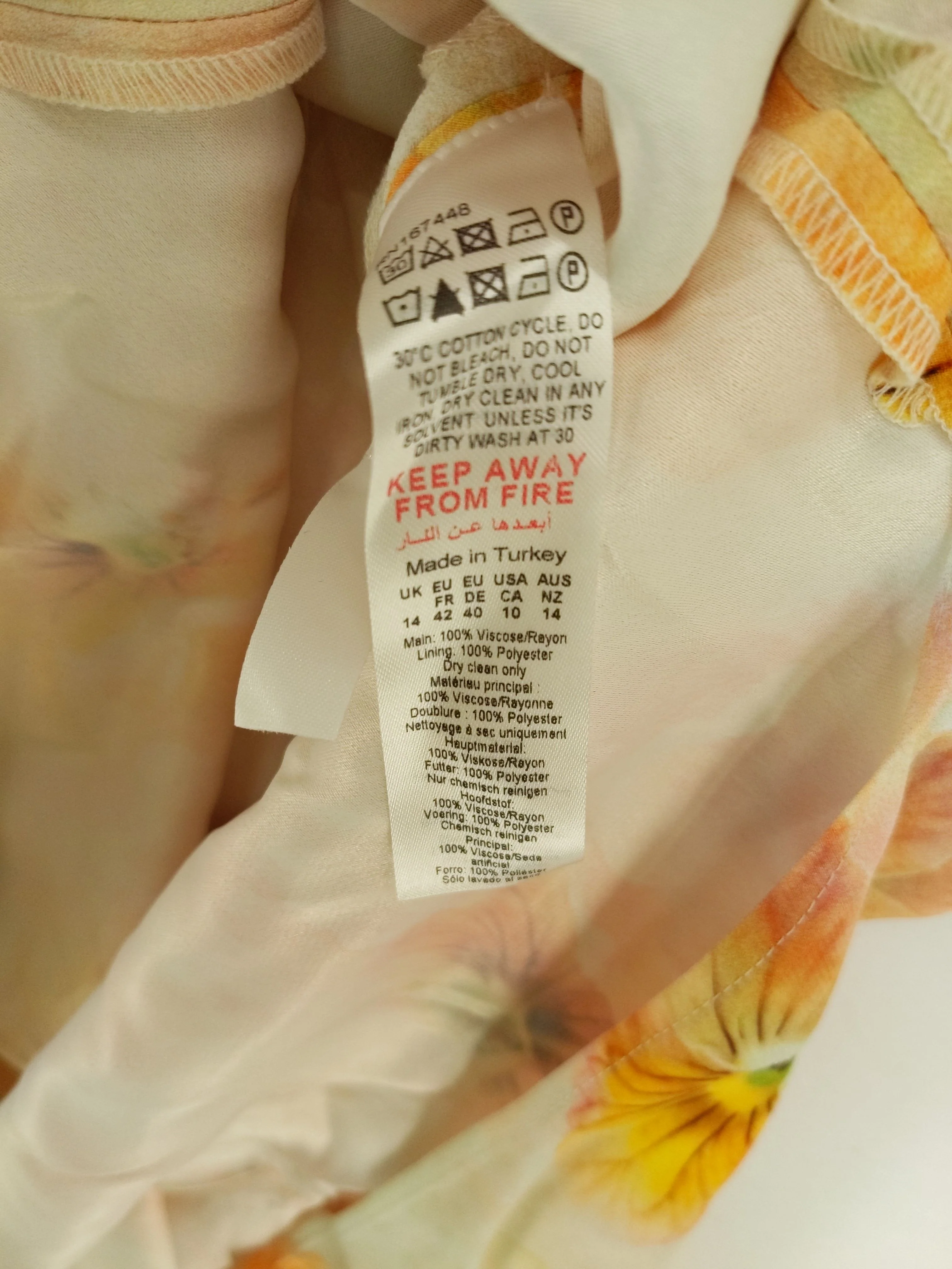 Karen Millen Maxi Dress UK14 in Multi RRP £219 - Image 7