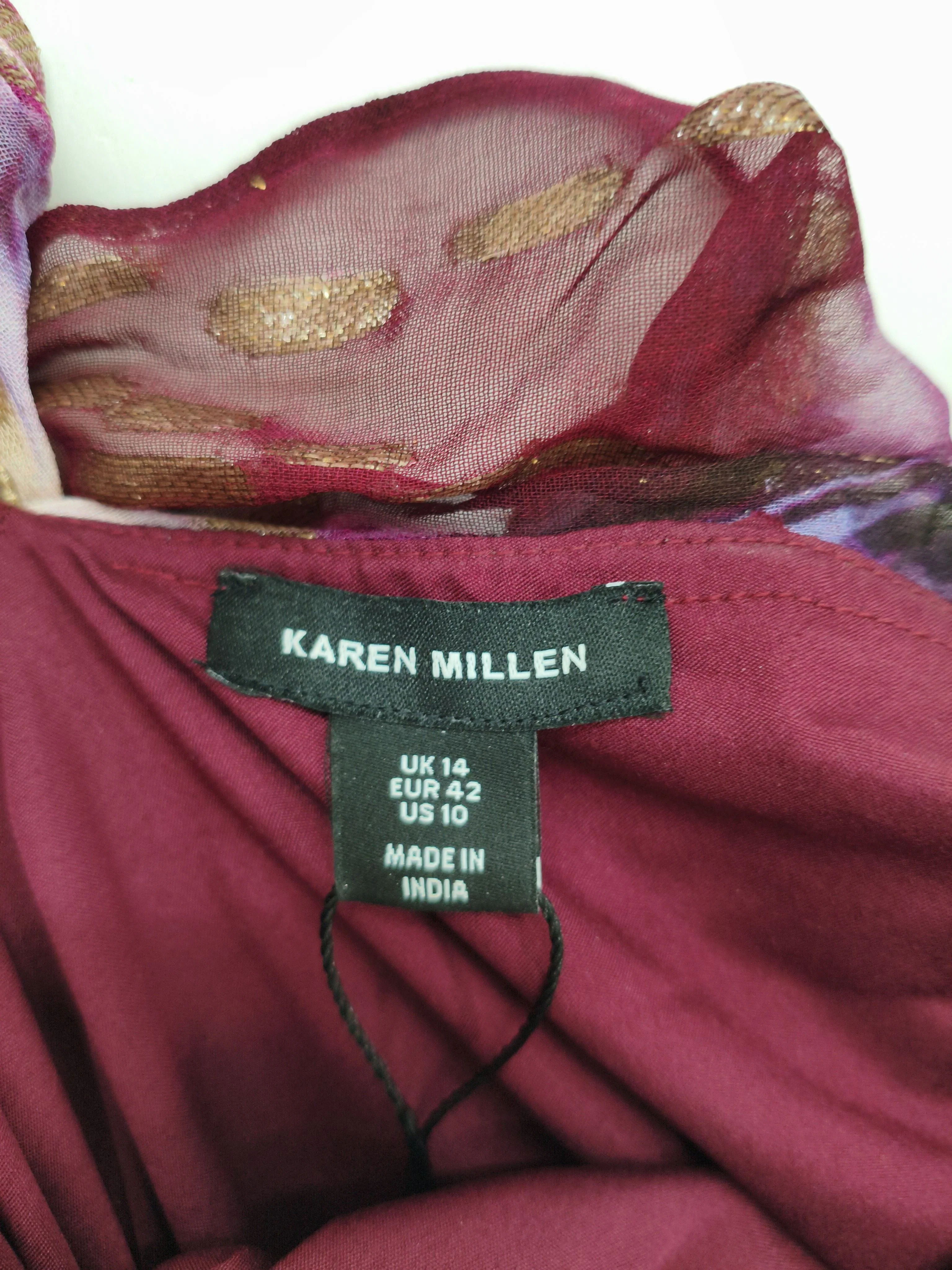 Karen Millen Maxi Dress UK14 in Multi RRP £239 - Image 6