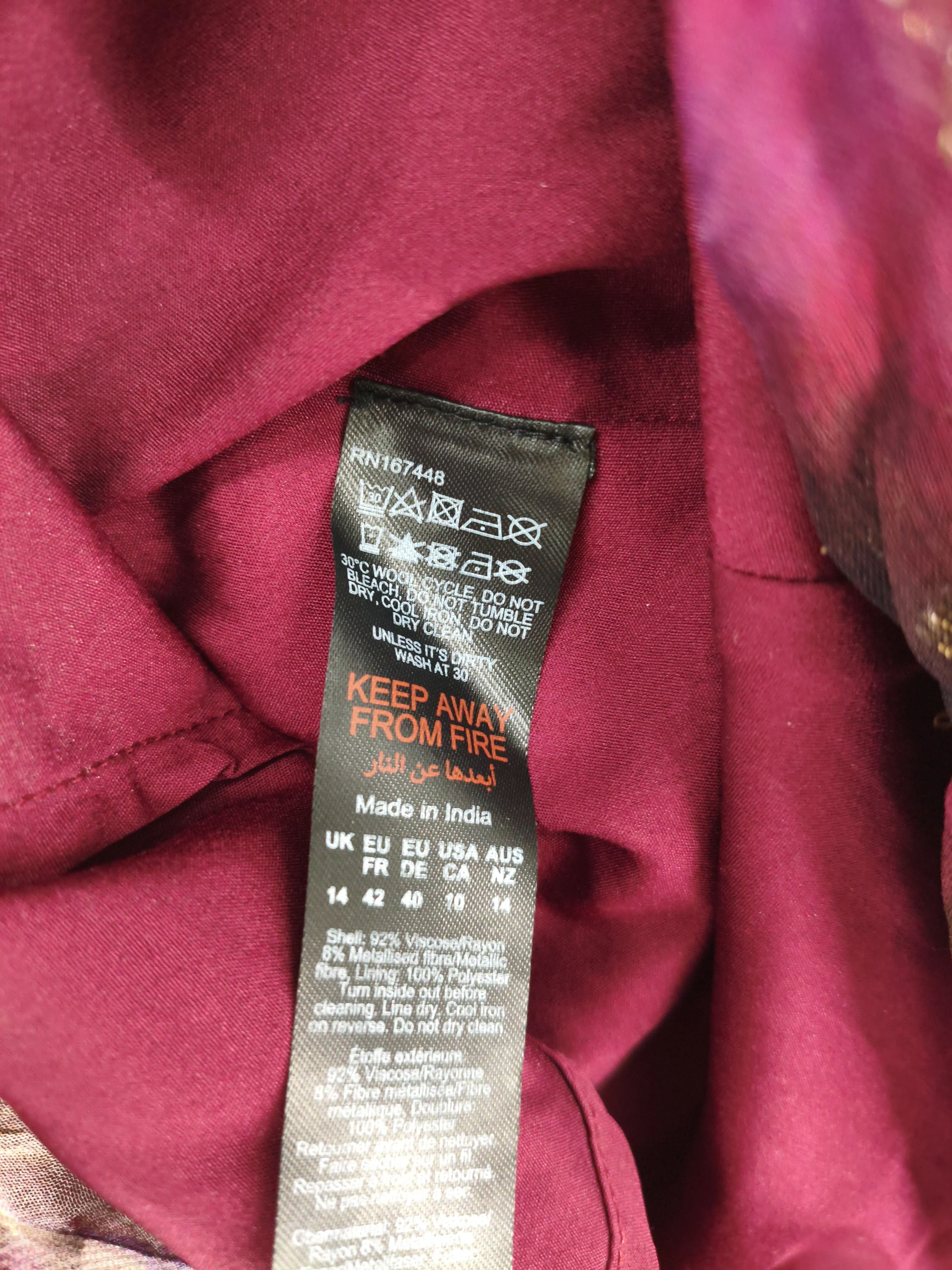 Karen Millen Maxi Dress UK14 in Multi RRP £239 - Image 7