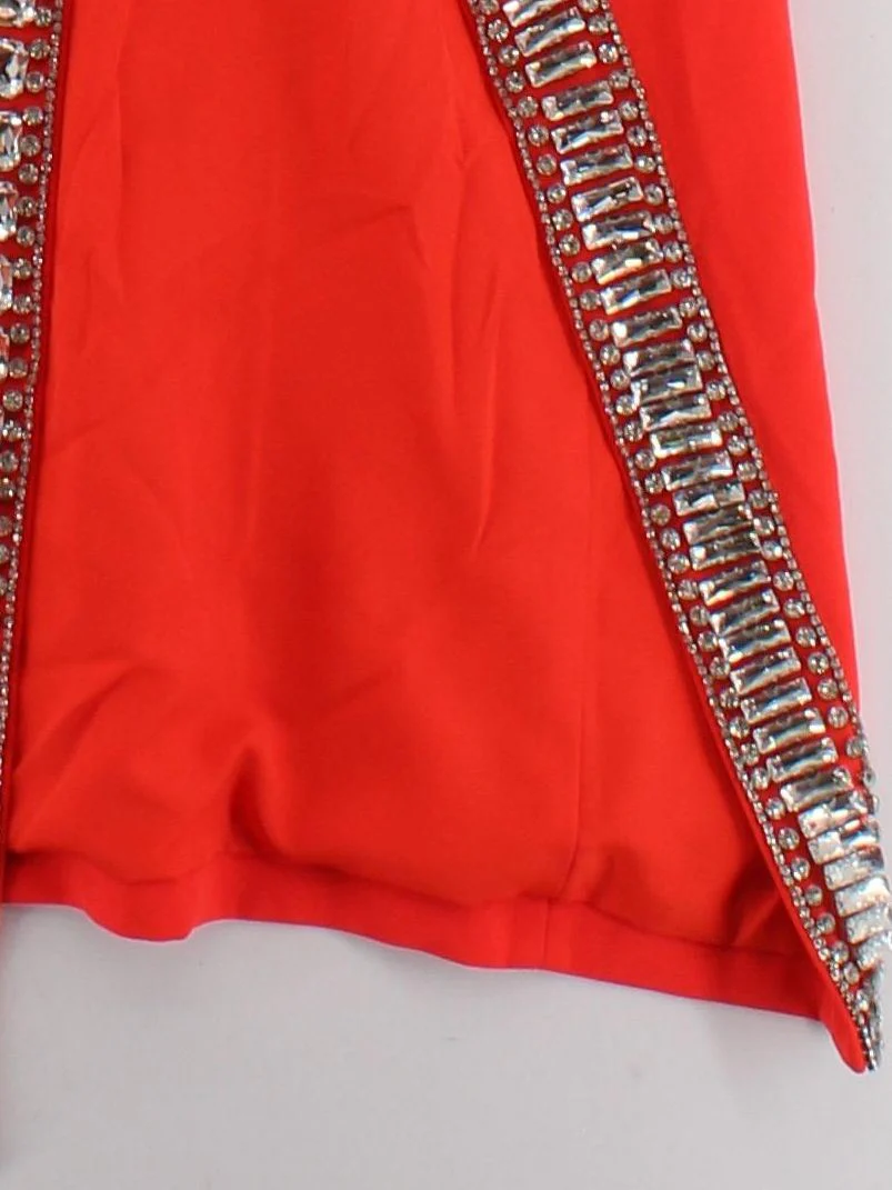 Karen Millen Maxi Dress UK14 in Orange RRP £329 - Image 4