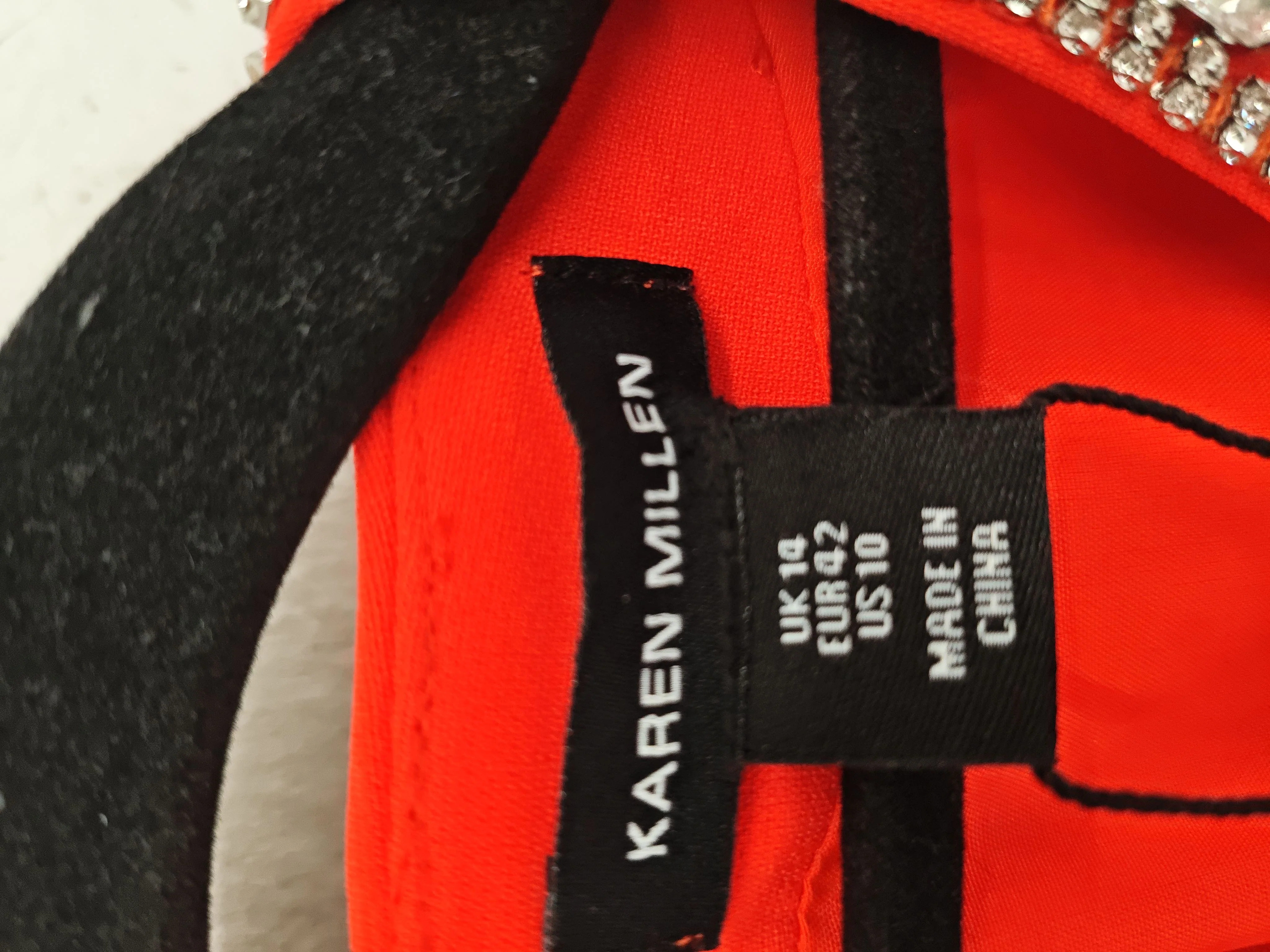 Karen Millen Maxi Dress UK14 in Orange RRP £329 - Image 7