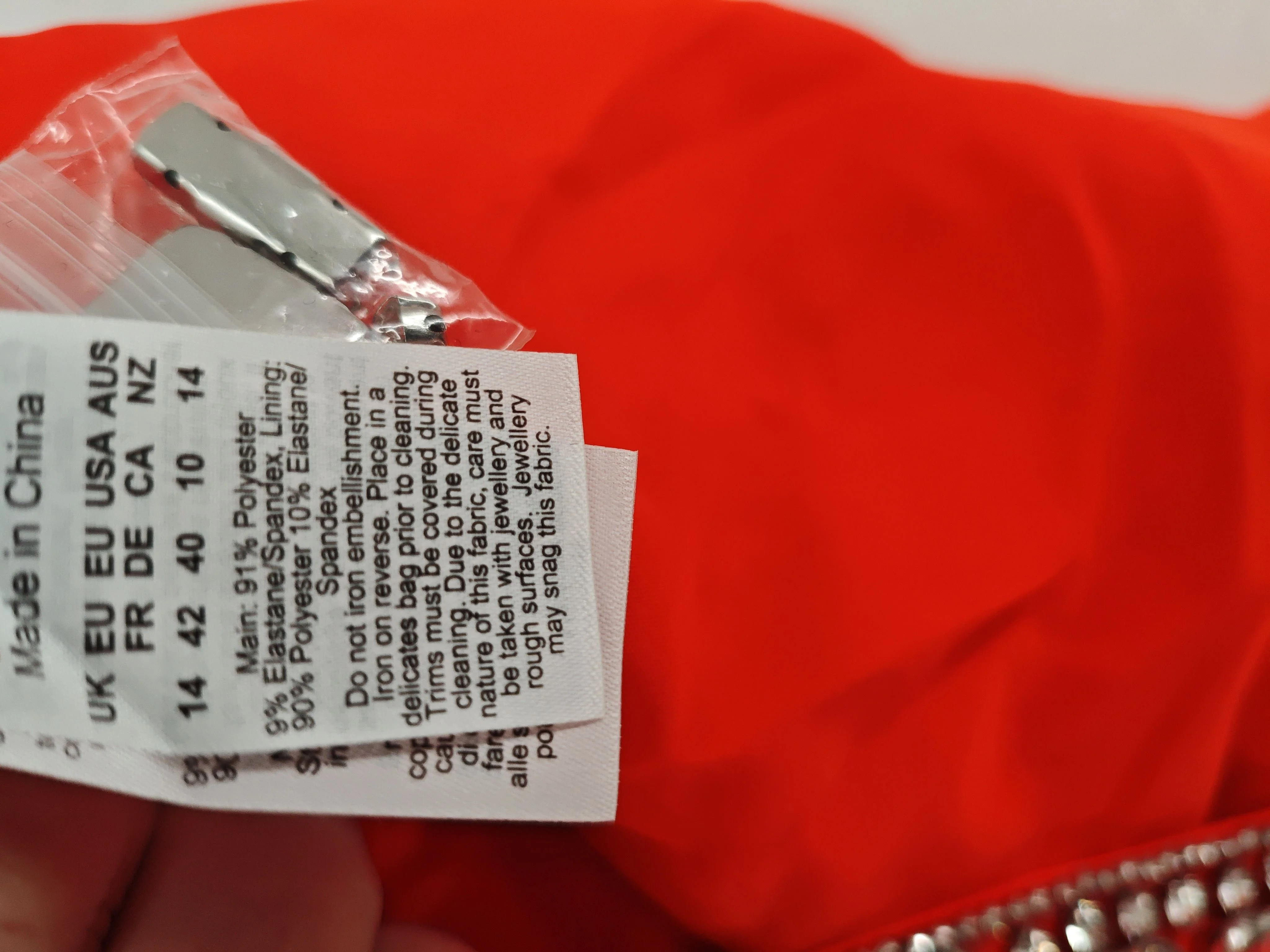 Karen Millen Maxi Dress UK14 in Orange RRP £329 - Image 8