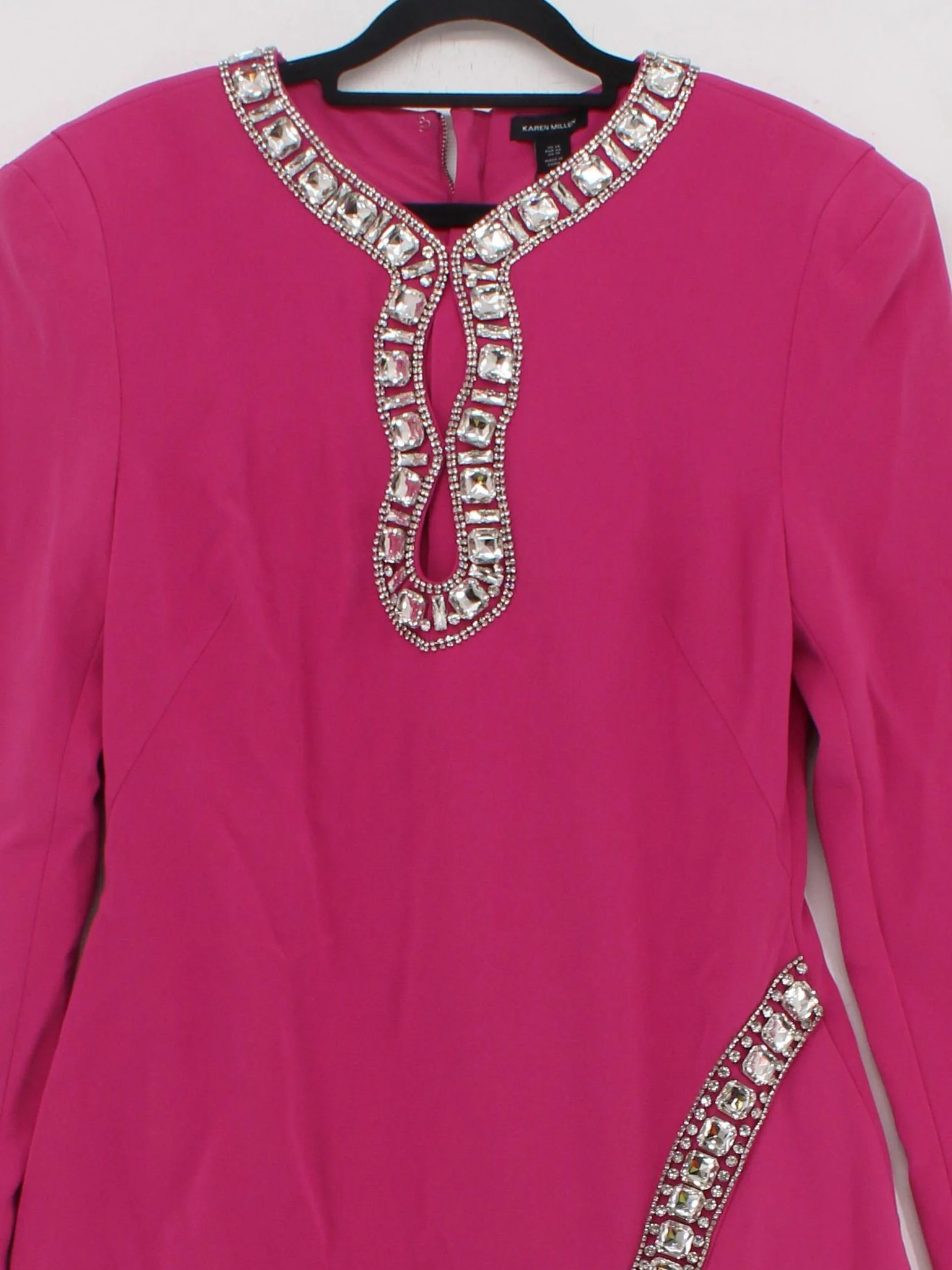 Karen Millen Maxi Dress UK14 in Pink RRP £329 - Image 3