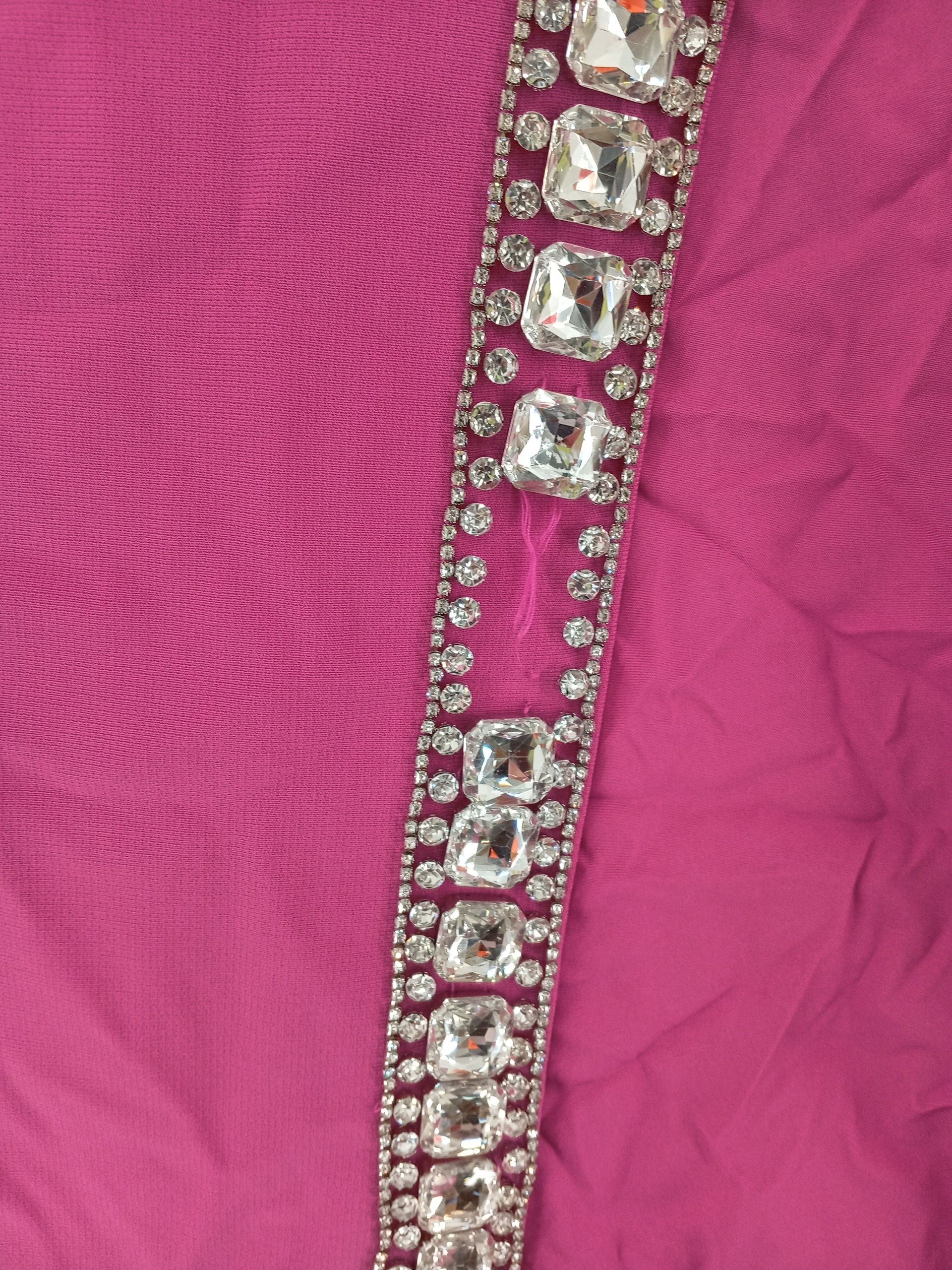 Karen Millen Maxi Dress UK14 in Pink RRP £329 - Image 5