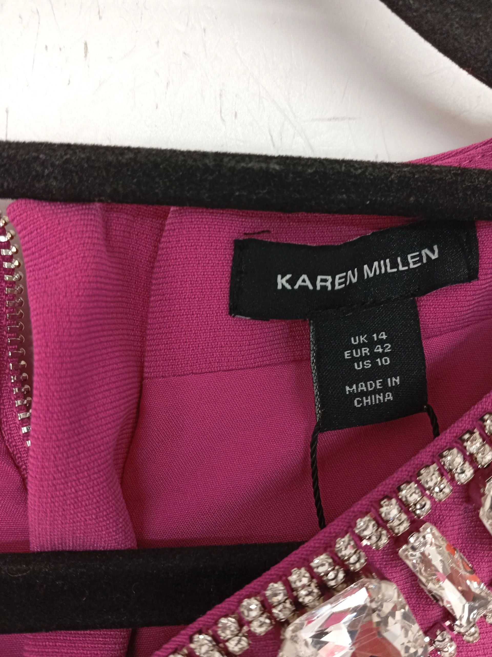 Karen Millen Maxi Dress UK14 in Pink RRP £329 - Image 6
