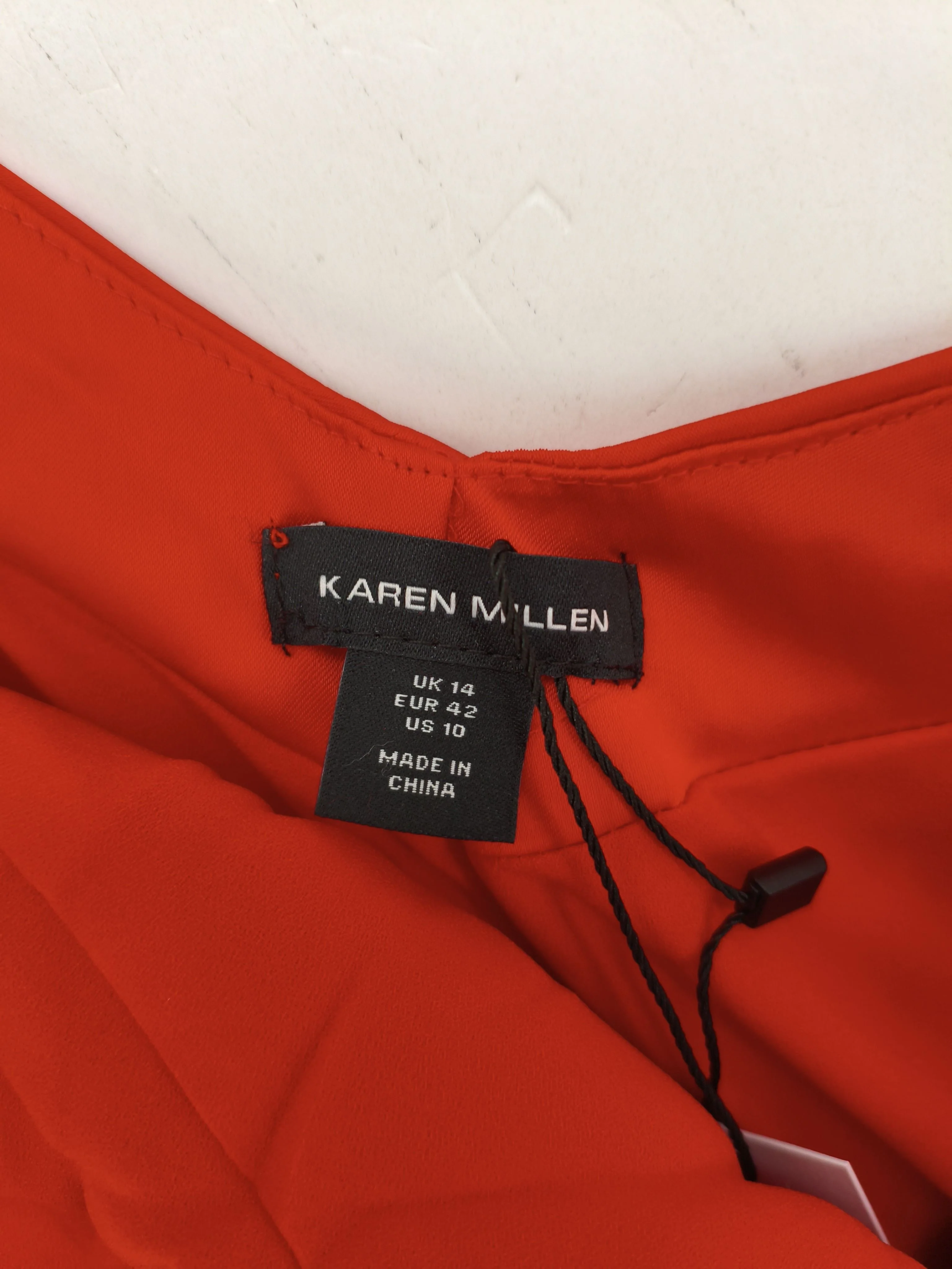 Karen Millen Maxi Dress UK14 in Red RRP £149 - Image 7