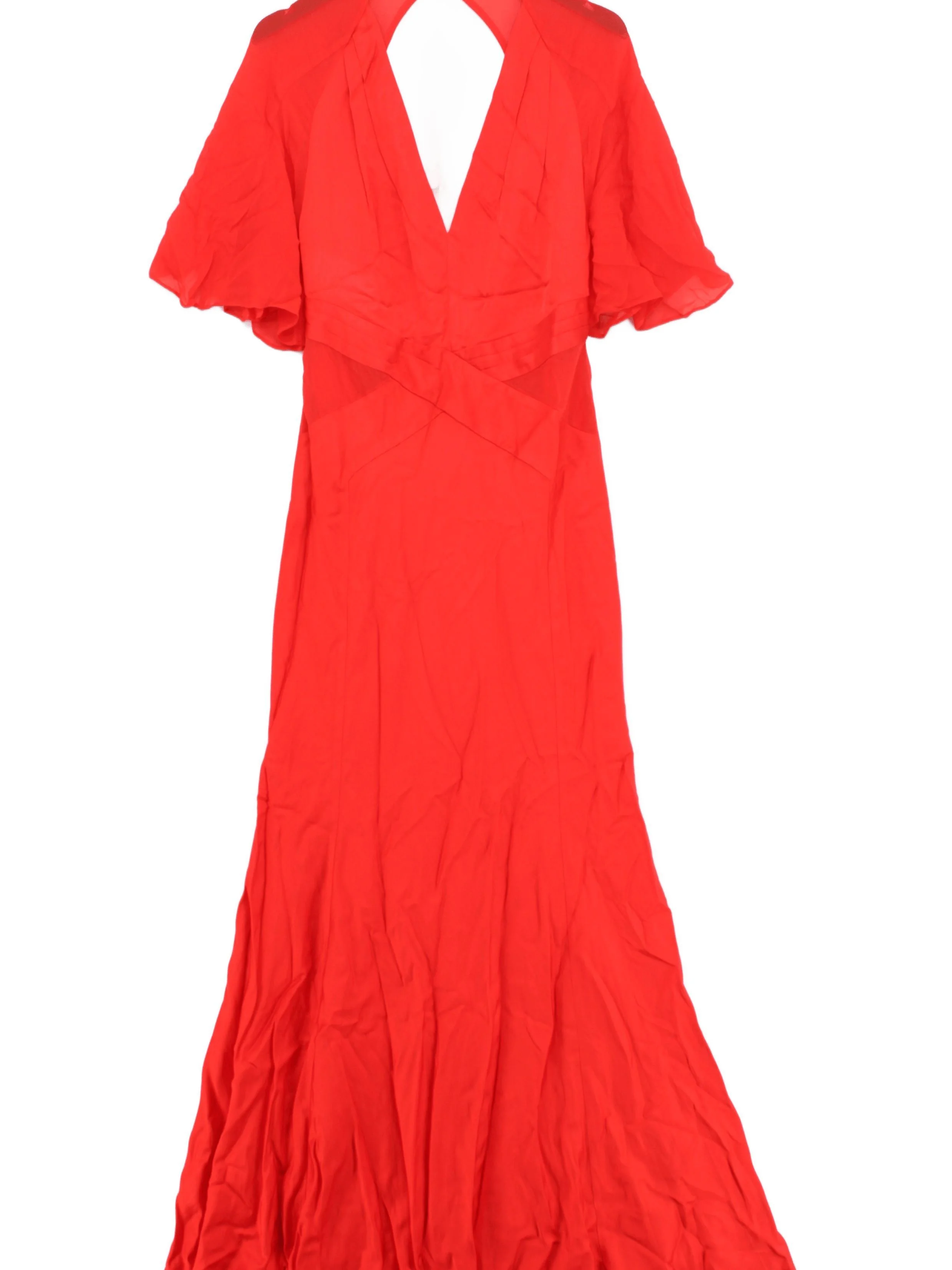 Karen Millen Maxi Dress UK14 in Red RRP £219 - Image 2