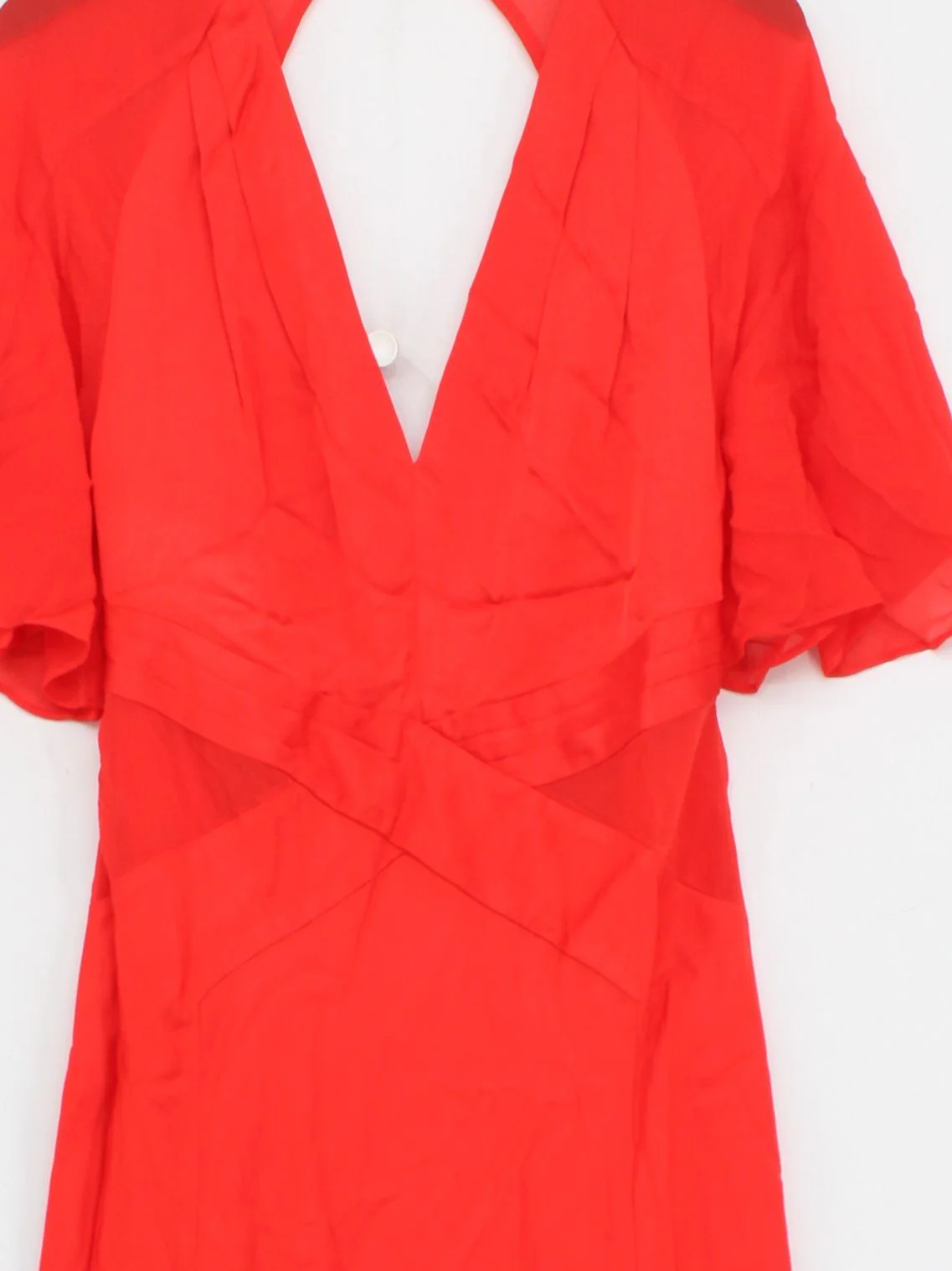 Karen Millen Maxi Dress UK14 in Red RRP £219 - Image 4