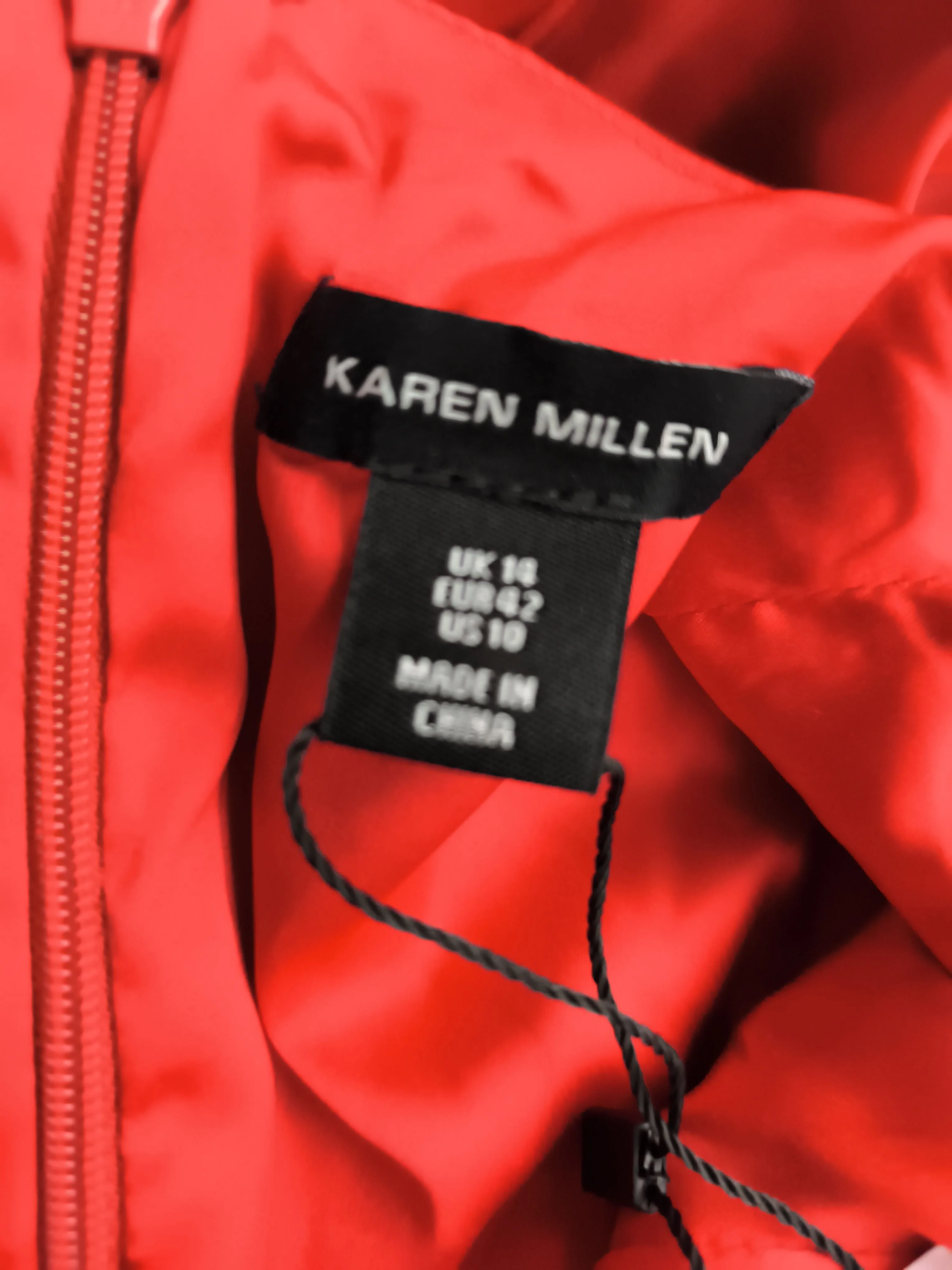 Karen Millen Maxi Dress UK14 in Red RRP £249 - Image 6