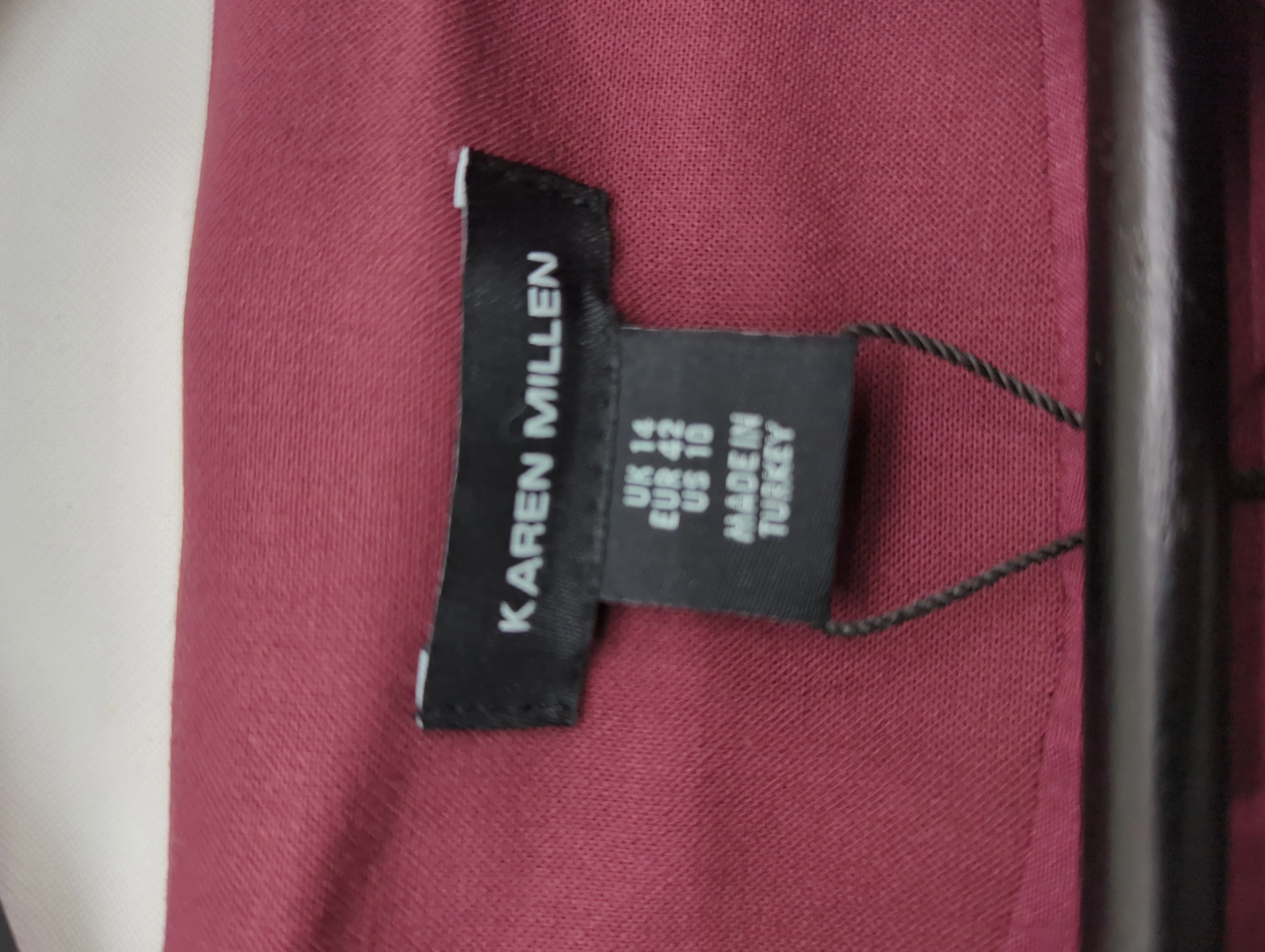 Karen Millen Maxi Dress UK14 in Red RRP £259 - Image 6