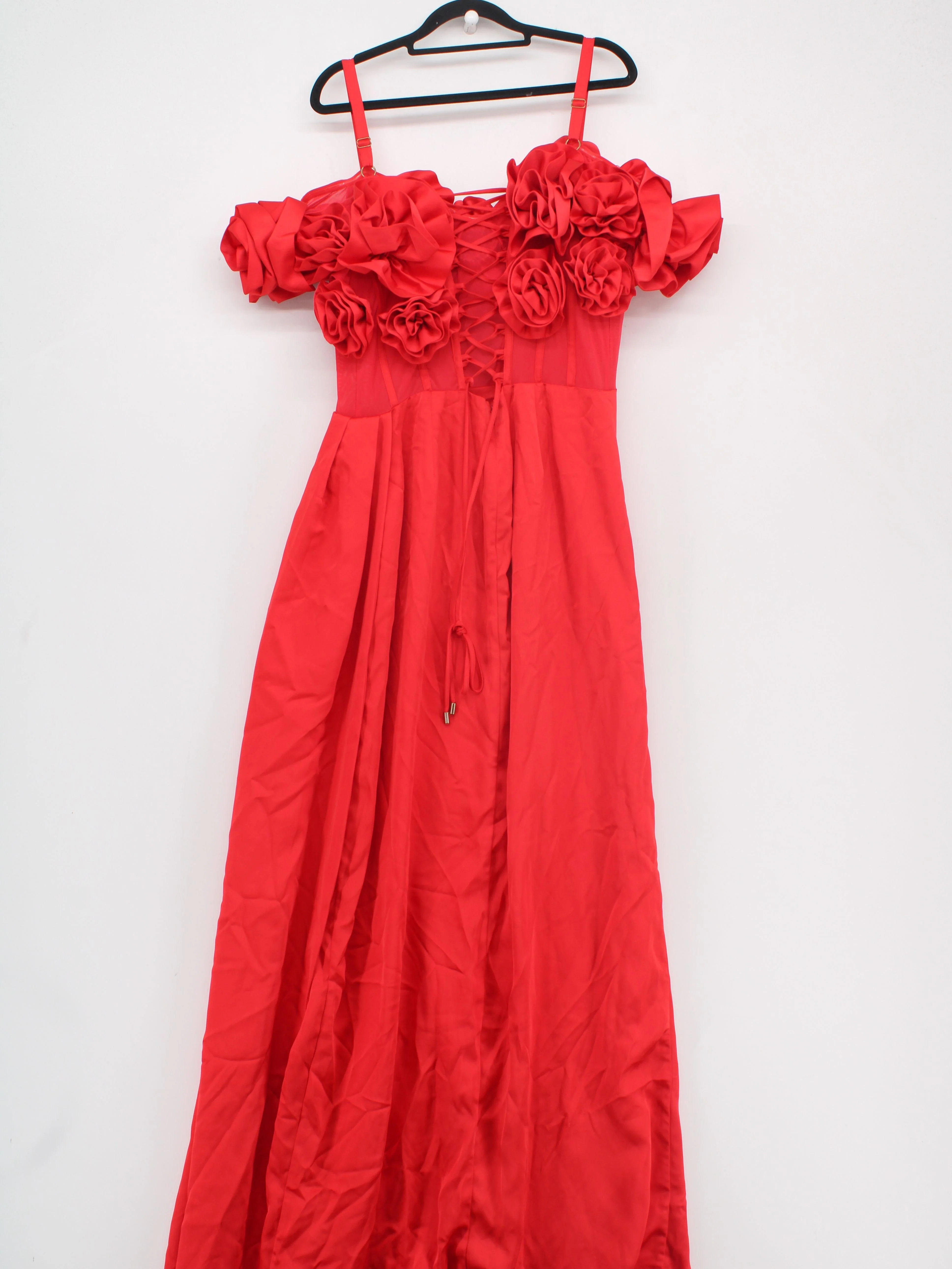 Karen Millen Maxi Dress UK14 in Red RRP £279 - Image 2