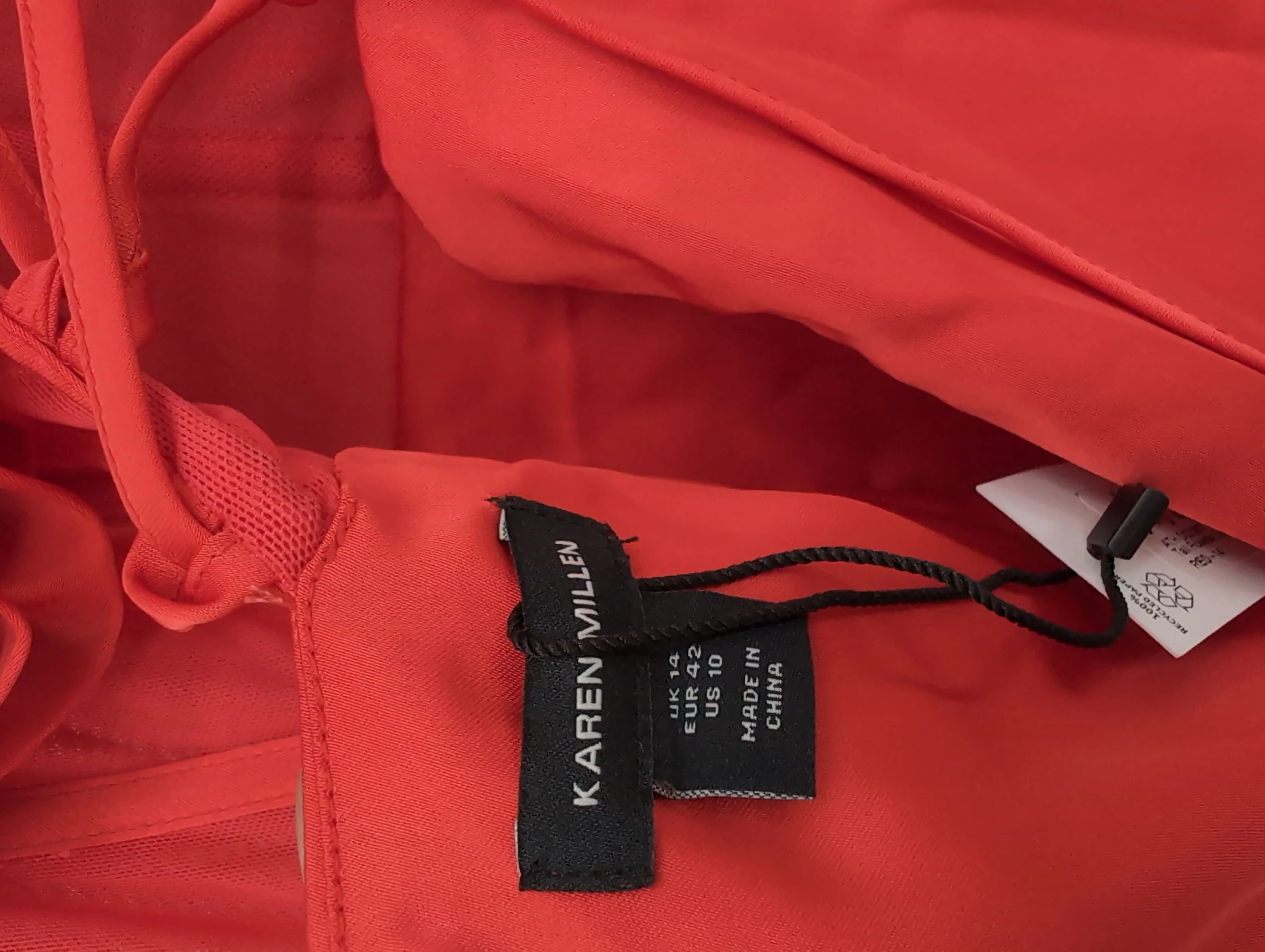 Karen Millen Maxi Dress UK14 in Red RRP £279 - Image 6