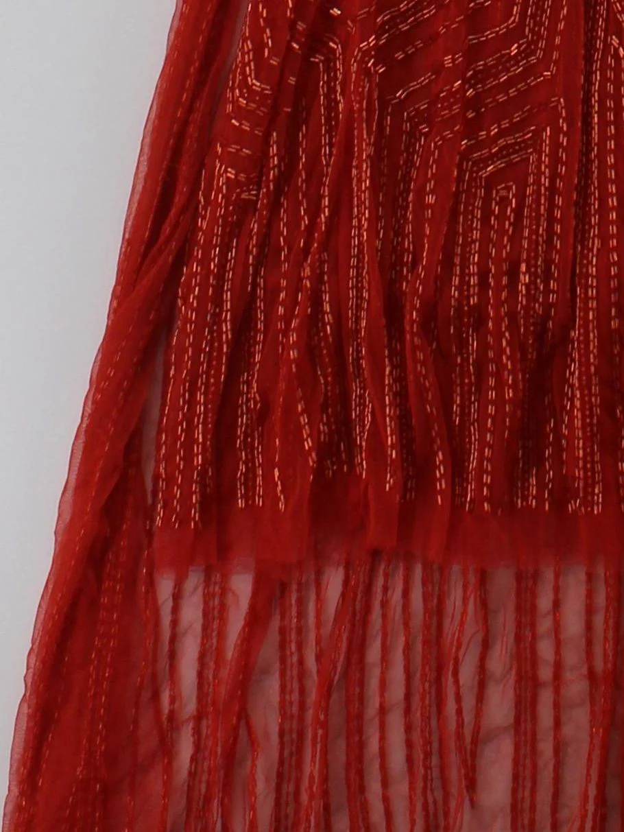 Karen Millen Maxi Dress UK14 in Red RRP £399 - Image 4