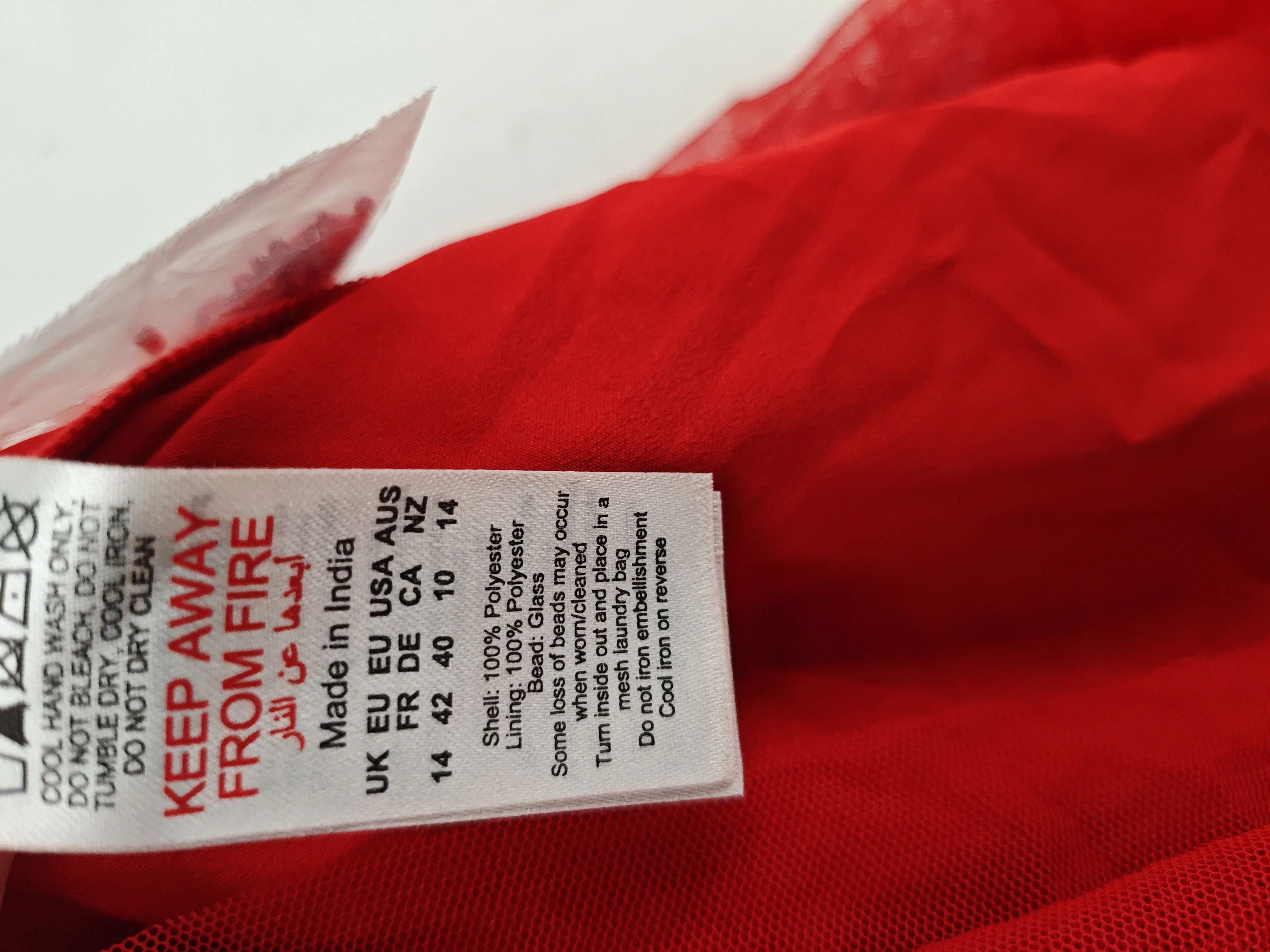Karen Millen Maxi Dress UK14 in Red RRP £399 - Image 6