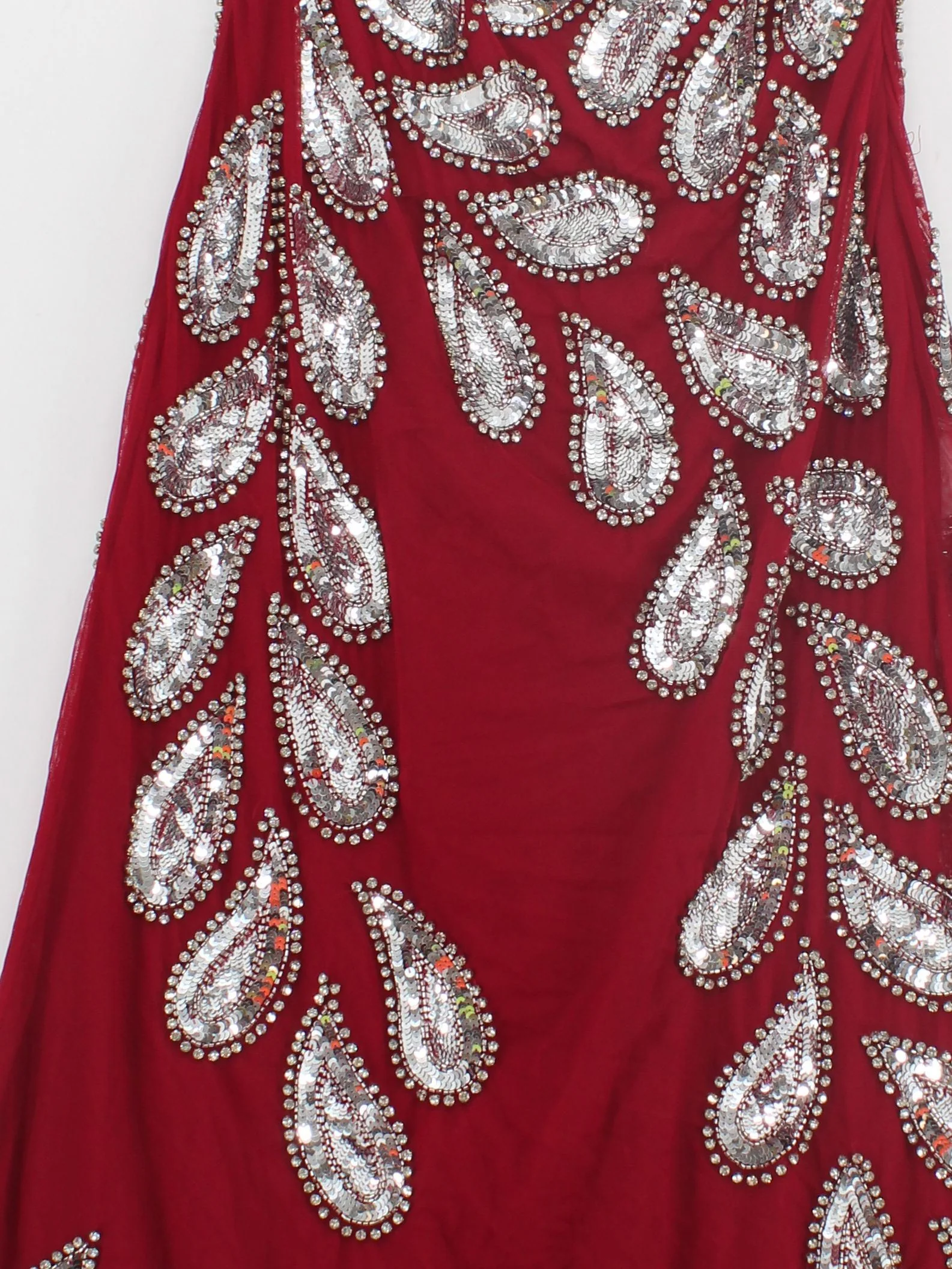 Karen Millen Maxi Dress UK14 in Red RRP £419 - Image 3