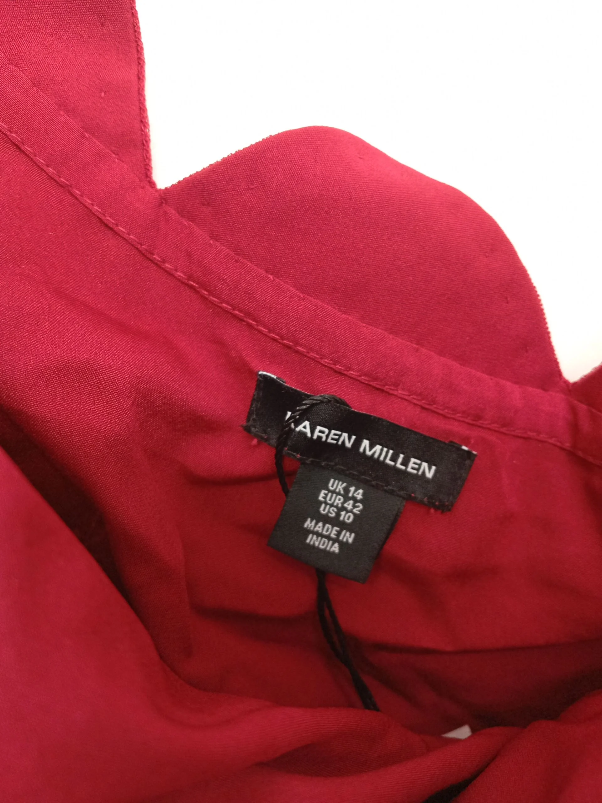 Karen Millen Maxi Dress UK14 in Red RRP £419 - Image 6