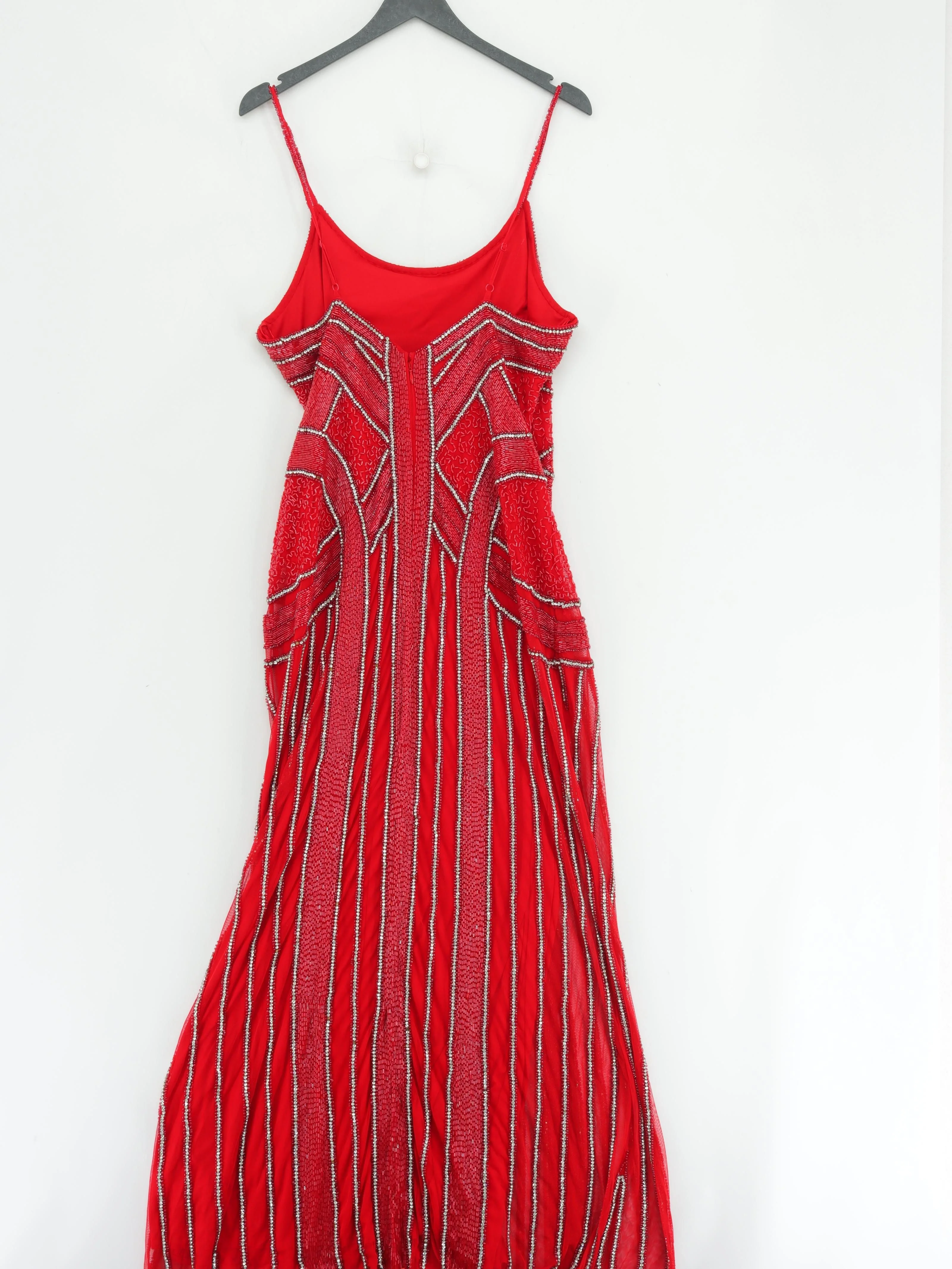 Karen Millen Maxi Dress UK14 in Red RRP £479 - Image 2