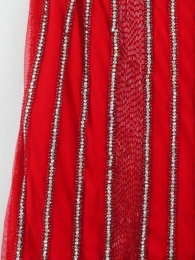 Karen Millen Maxi Dress UK14 in Red RRP £479 - Image 4